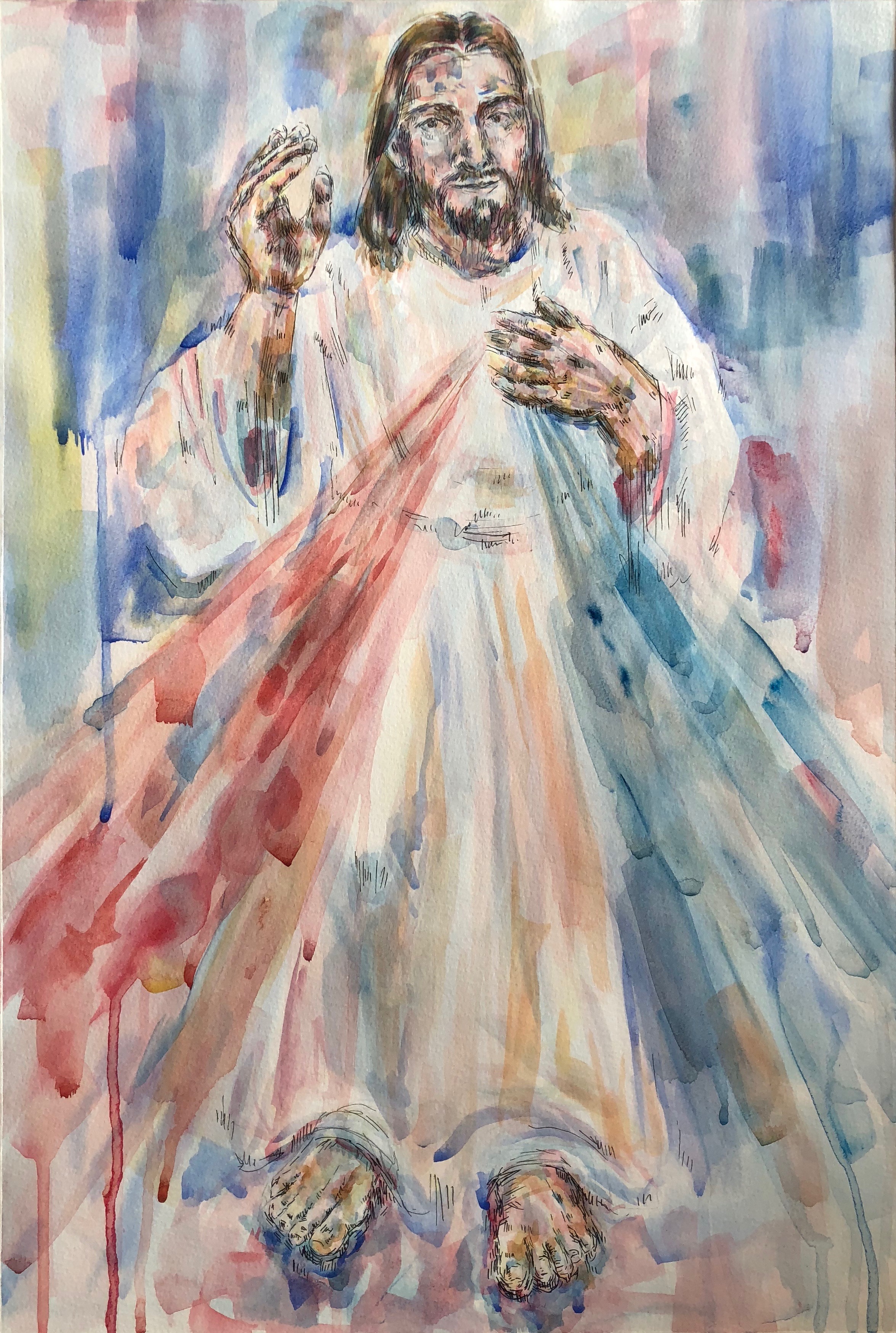 Divine Mercy commission for St. Tom's, Purdue University