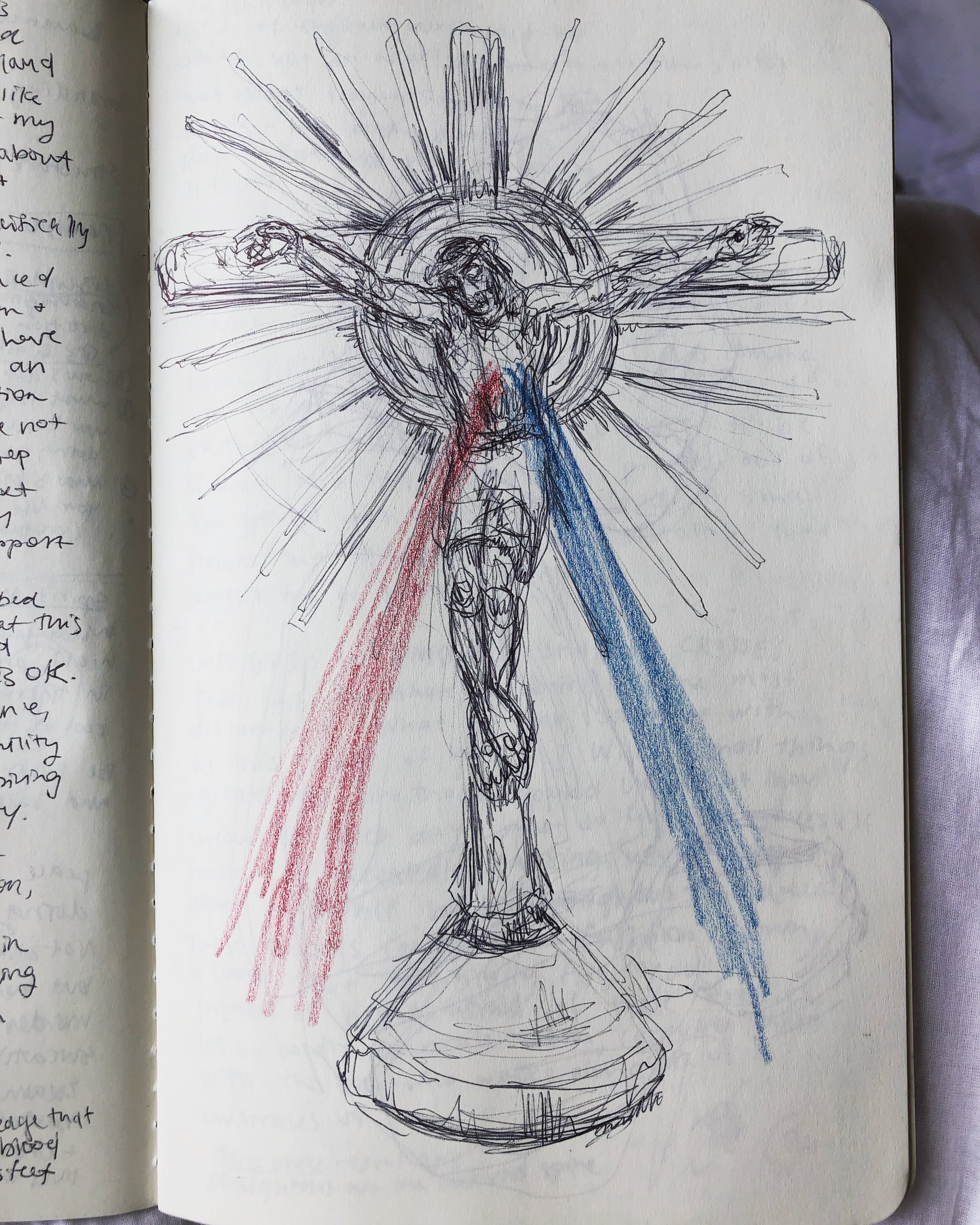 Divine Mercy Crucified Monstrance