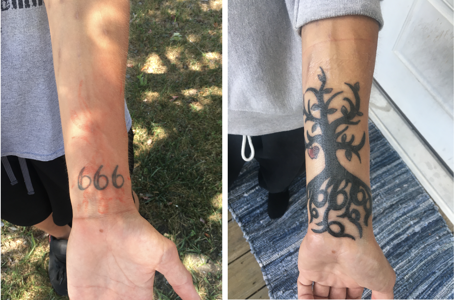 Tree of Life: Denise's tattoo transformation 