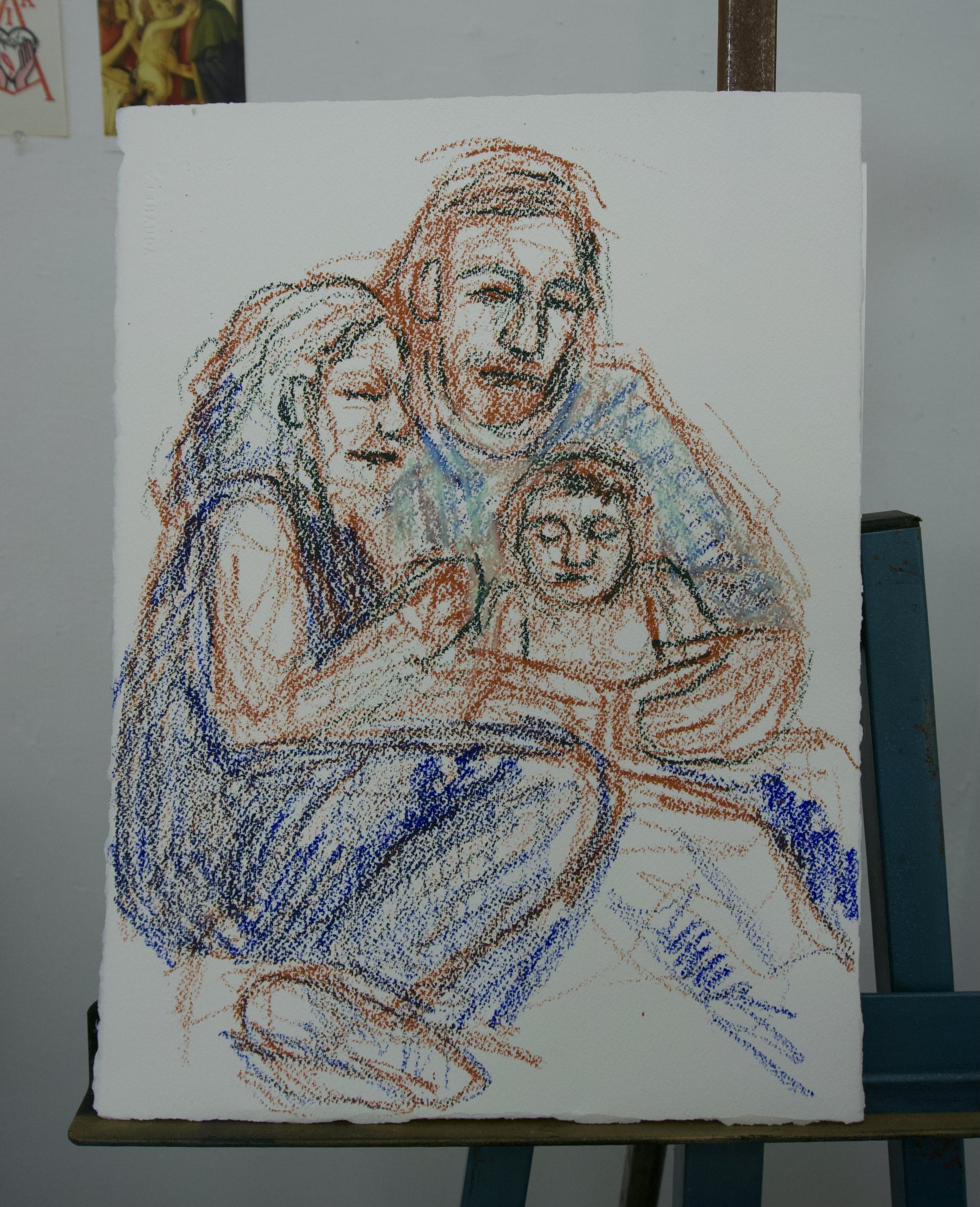 Study for Holy Family