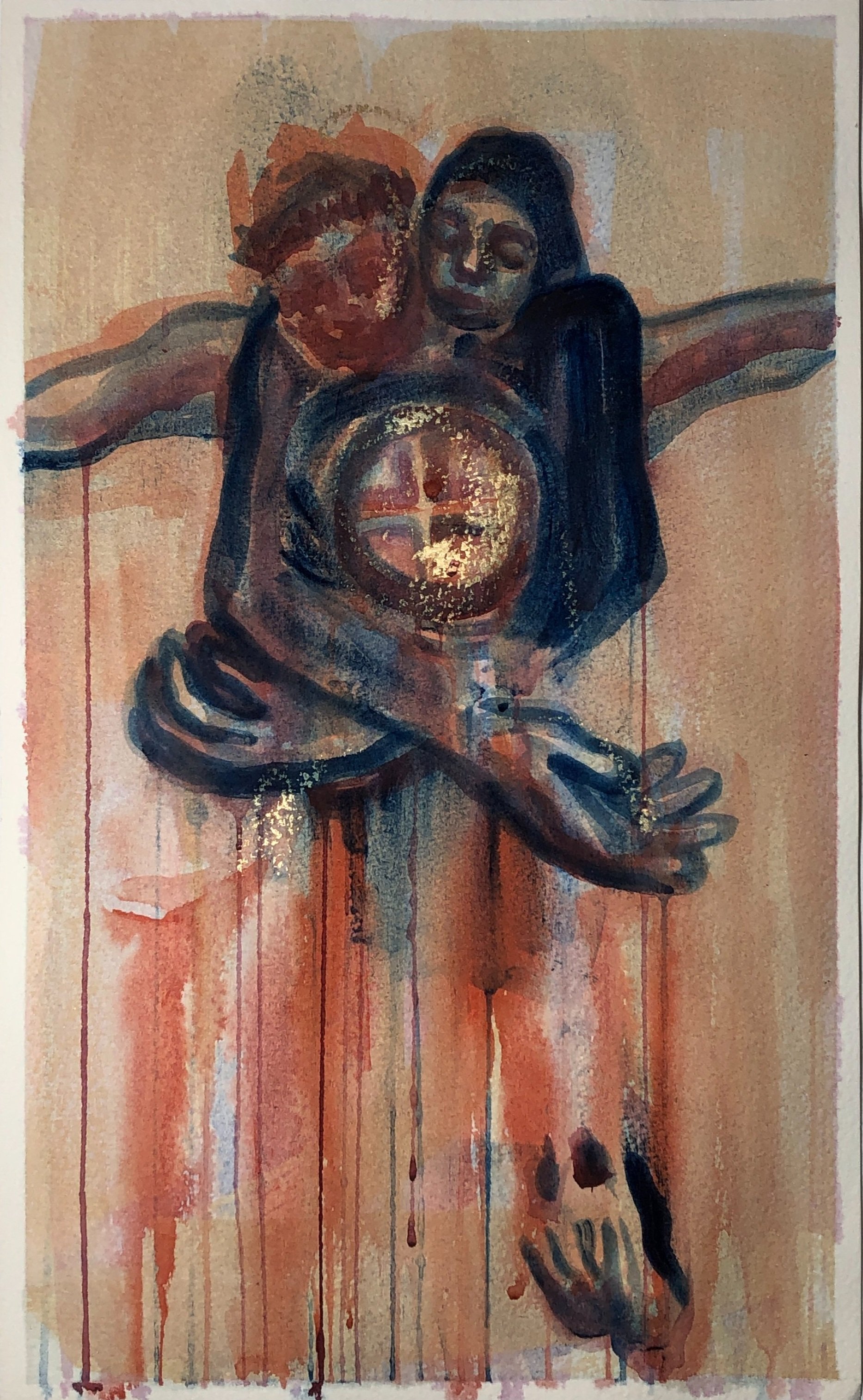 Study for Two Hung from the Cross 