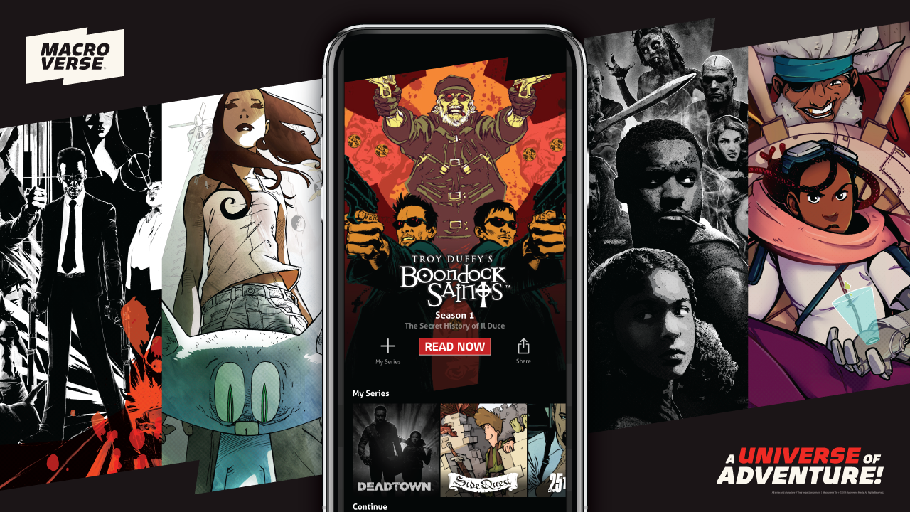 Macroverse Media Expands the Next Generation of Comics!