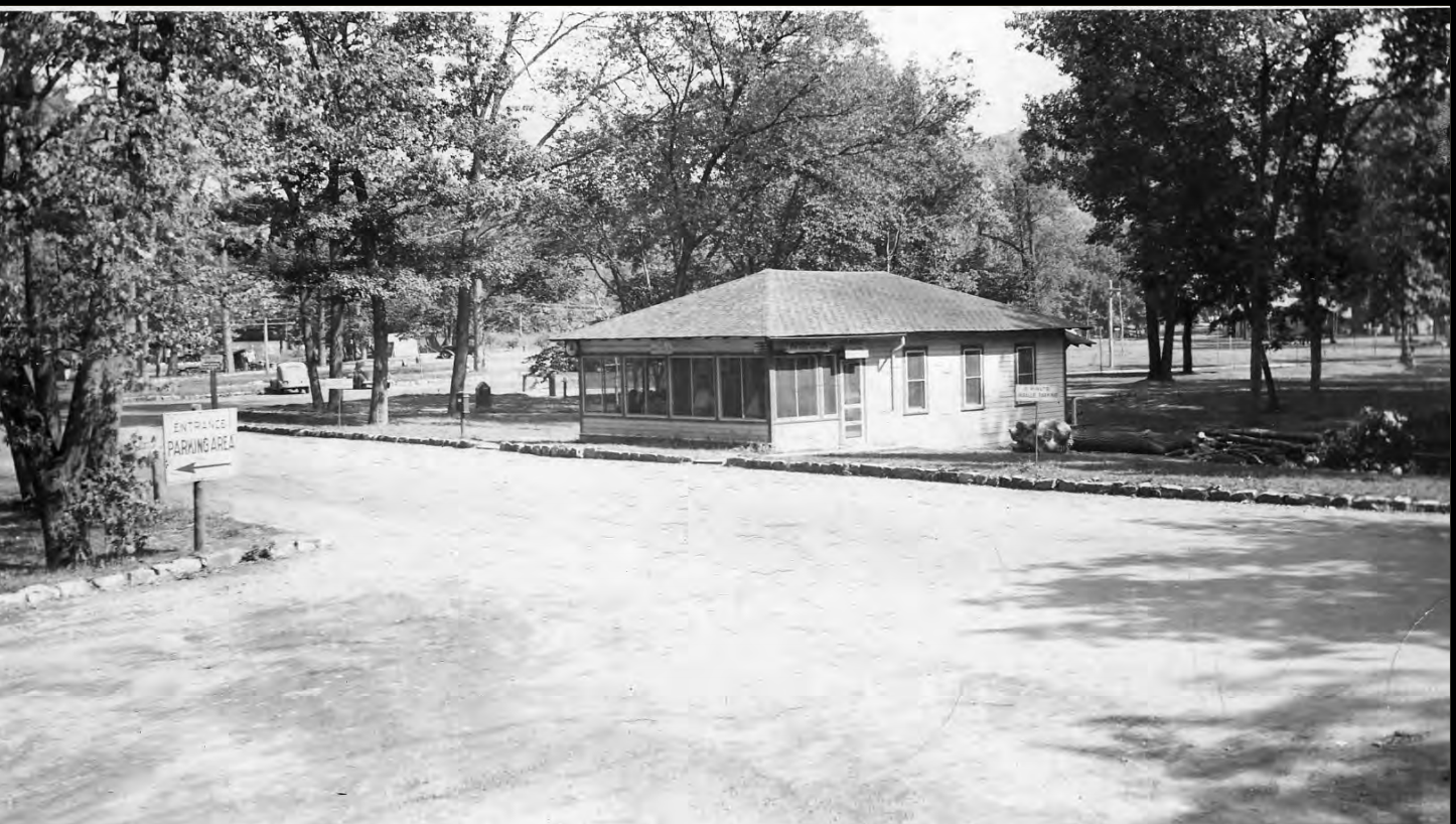 The old office as it looked in 1936