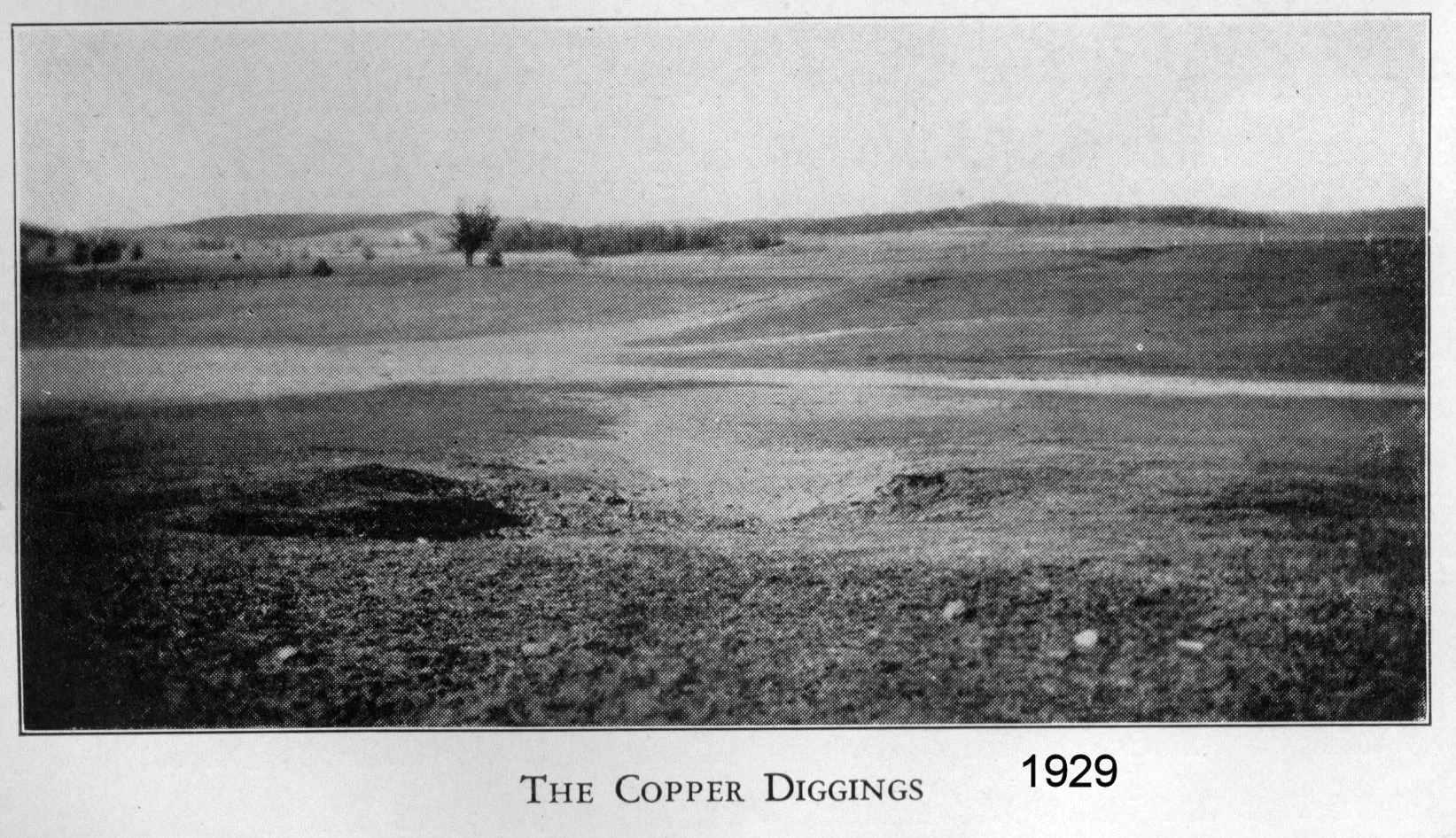 This photo of Reedsburg’s iron mine was included in Merton Krug’s book, Reedsburg and the Upper Baraboo Valley. Photo Caption for Reedsburg Twp. 1872 Map: The iron mine was located in Section 1(upper right-hand corner), Reedsburg Township.