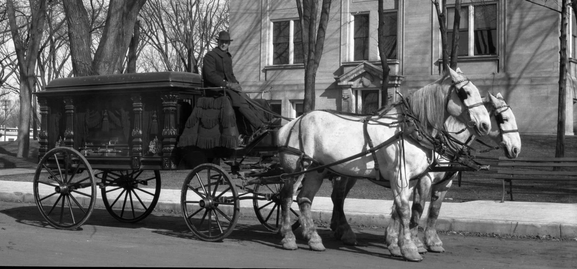 This hearse may have been similar to the one used in Loganville.