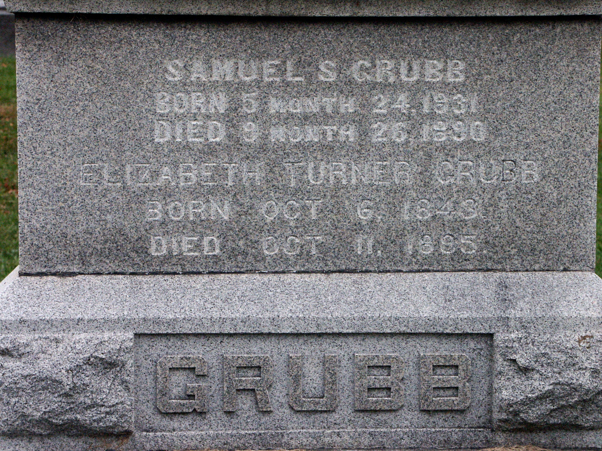 Grubb, Samuel, 2