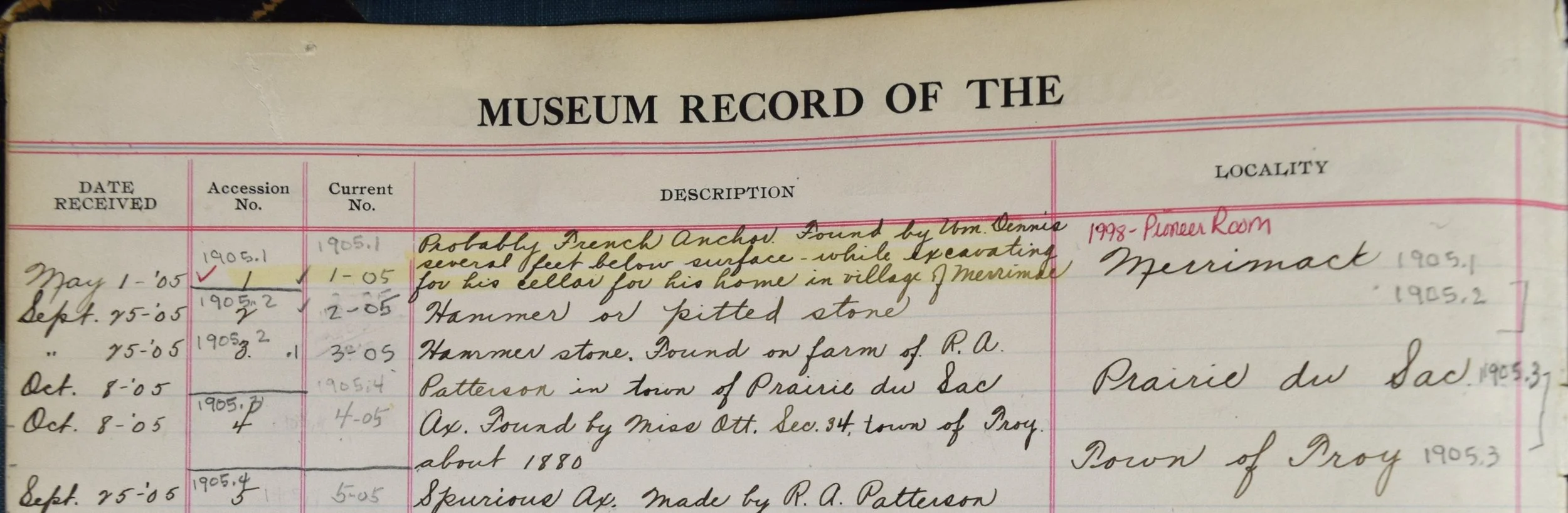 The Society Begins — Sauk County Historical Society