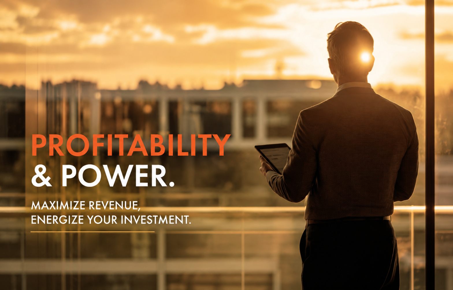 Commercial property management professional evaluating a commercial real estate asset
