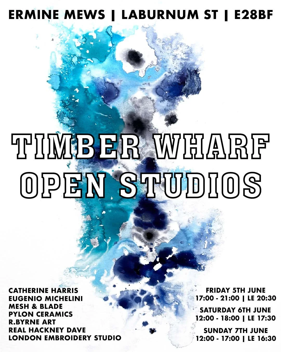SPACE Hackney Art Week - Timber Wharf Open Studios - Weekend