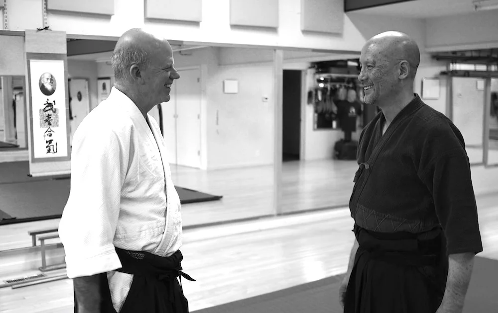 45 years of friendship on the path of Aikido.