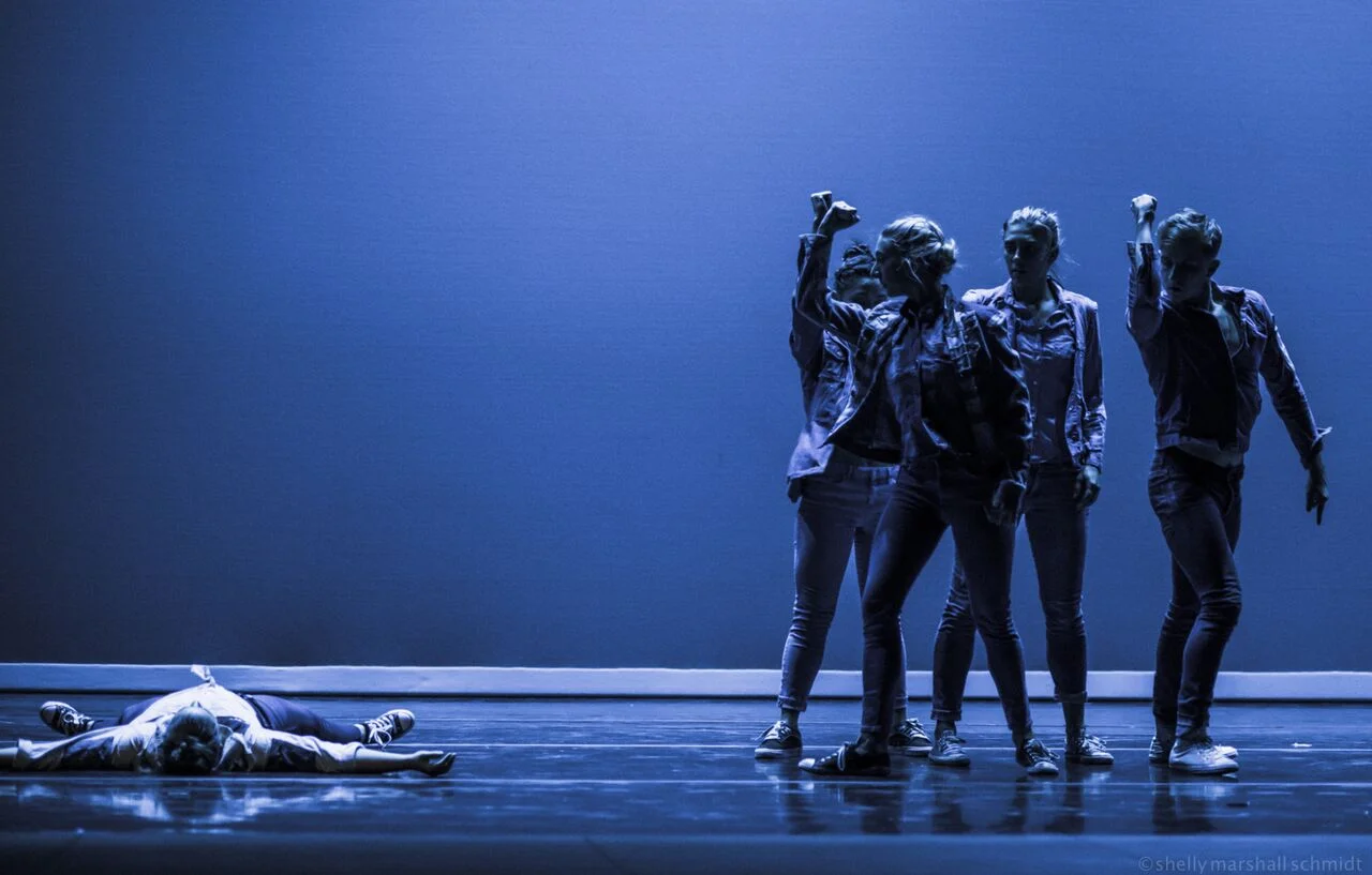 Odyssey Atlas Shelly Marshal Schmidt Exit12 Dance Company in Andrew Harper's Odyssey.