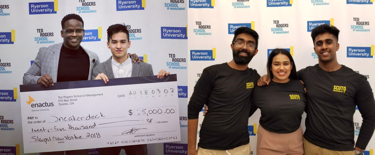 New Venture Competition 2018 winners