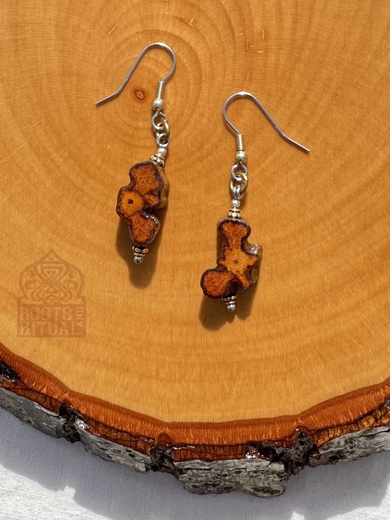 Ayahuasca Earrings: Single