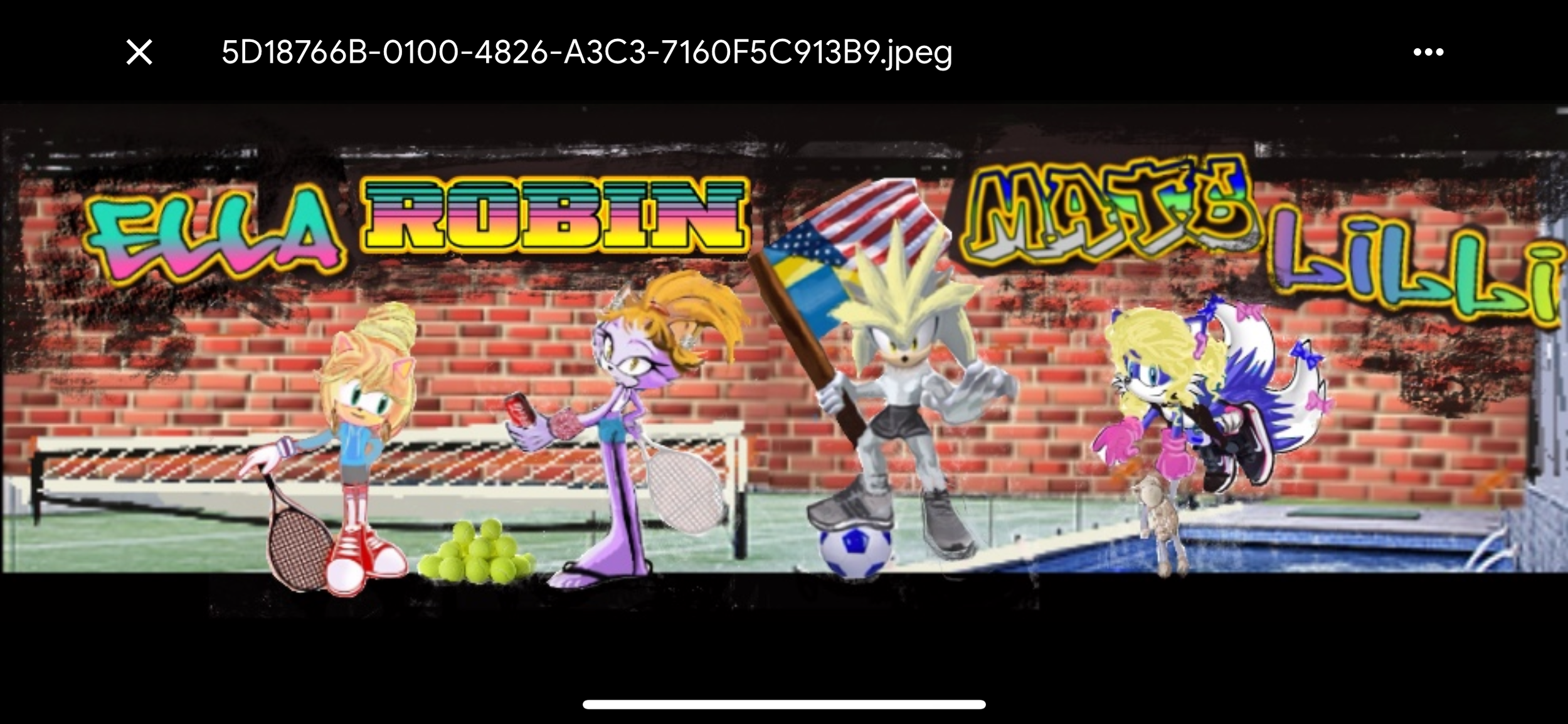 Mural for Robin R. (Design Phase)