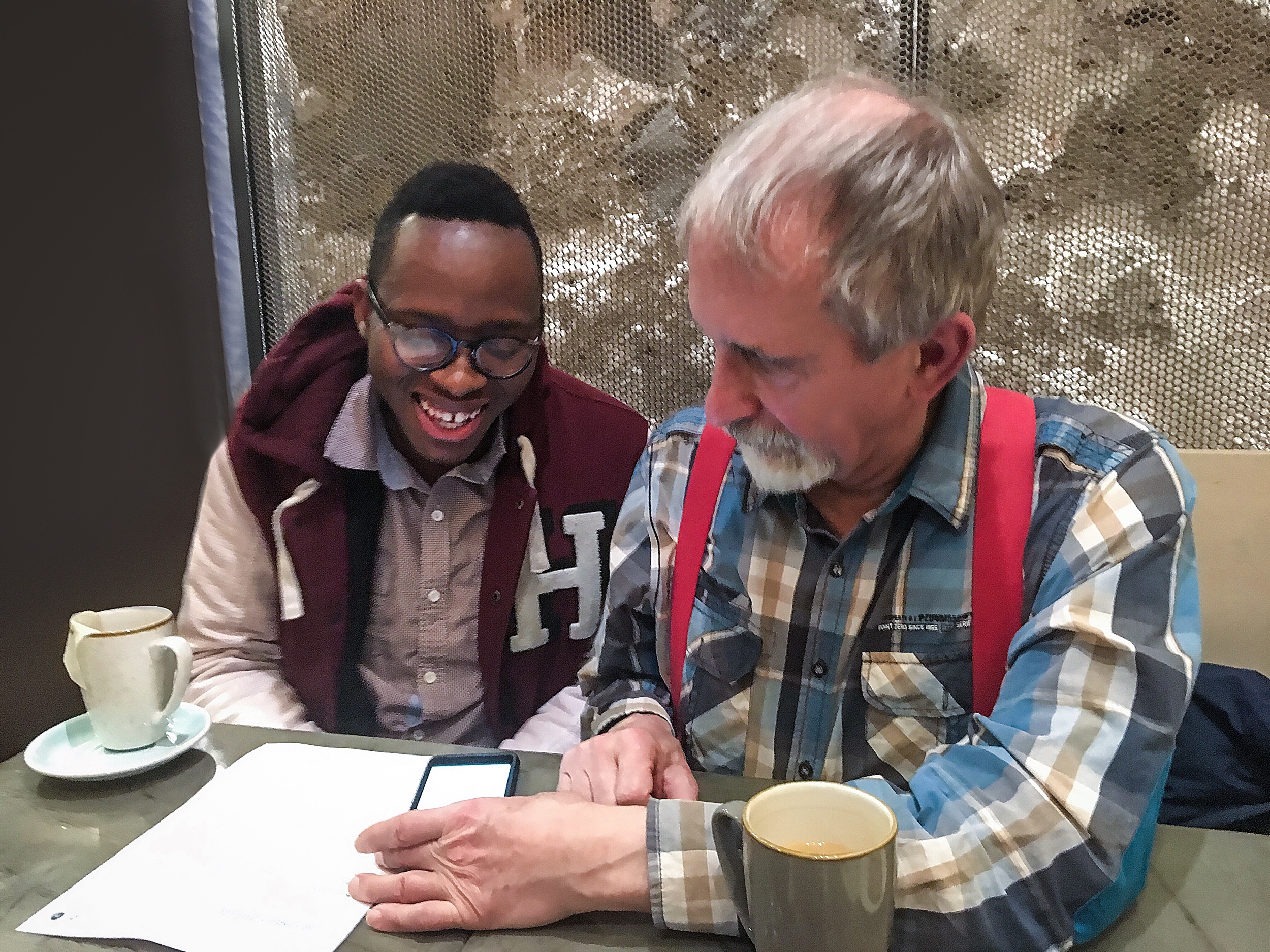 Daniel helps Client Angelo