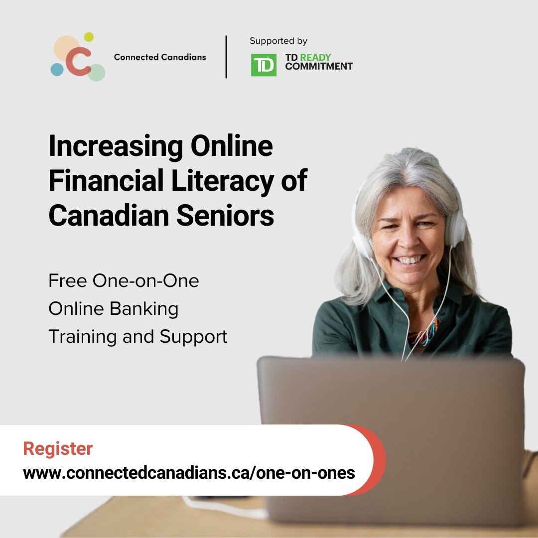📣 New Program Announcement! 📣

CC is proud to launch a groundbreaking program in collaboration with TD Bank Group @td_canada. With support through the TD Ready Commitment, we are now offering online banking training and support to all older adults 