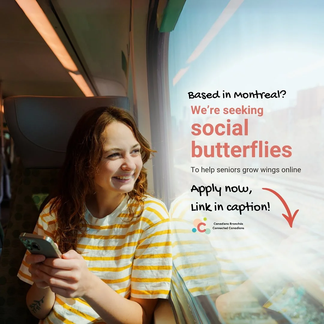 Do you want to make a difference in your community through teaching and mentoring? 

If so, apply to join our team of English-speaking facilitators and technology mentors who can support our new in-person workshop series this October in Montreal! Vol