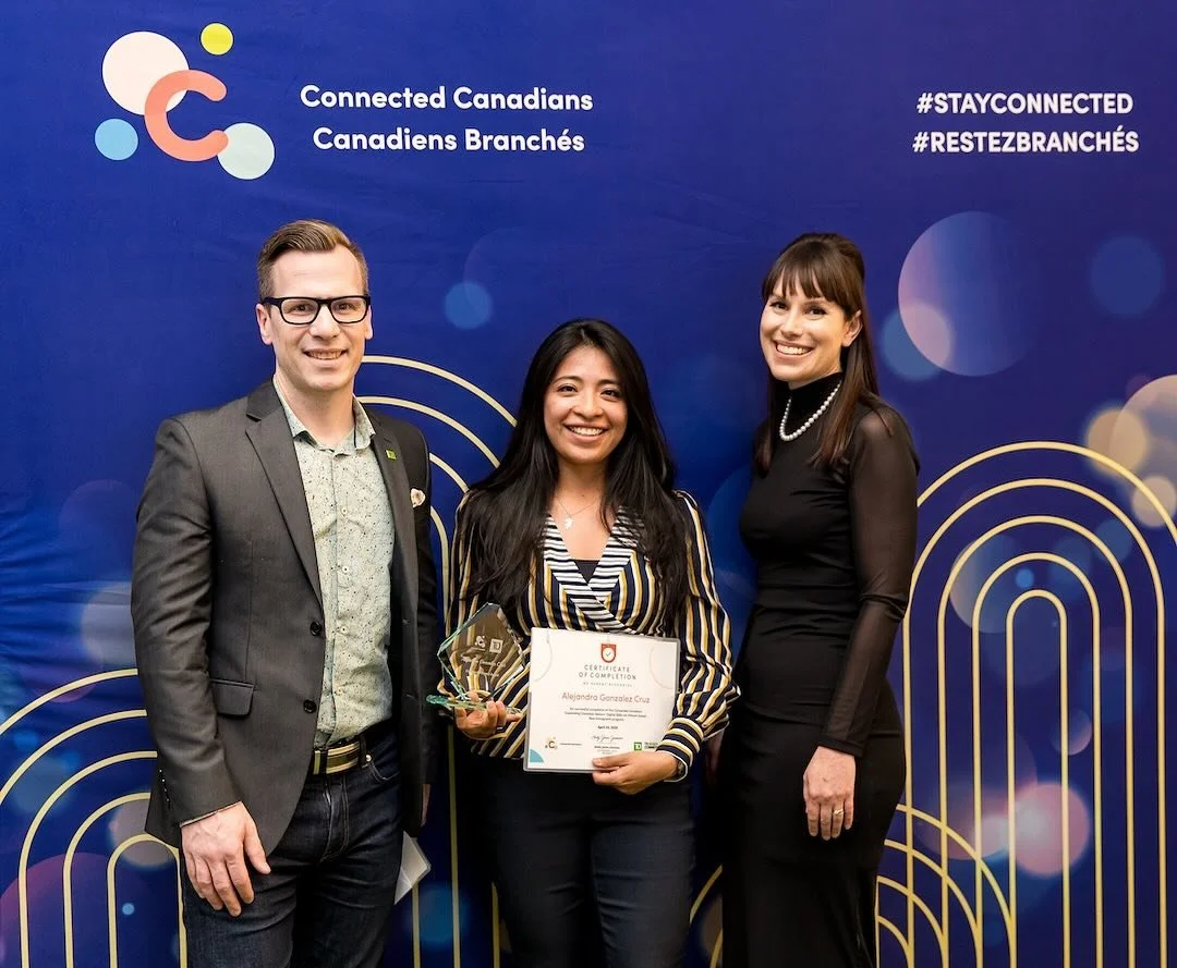 We are thrilled to recognize @alephukam , winner of our Community Impact Award! Alejandra&rsquo;s work has helped empower countless seniors to feel more confident and connected through technology. Thank you for your dedication to building stronger, m