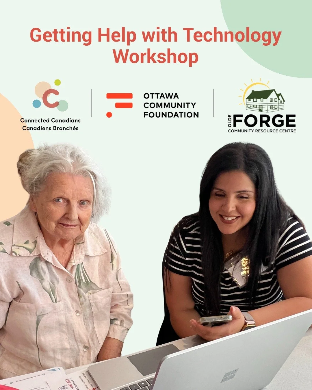 Members of Oasis, an @oldeforgeseniorscommunity and Queen&rsquo;s University program helping older adults stay active and connected through social, wellness, and learning opportunities, took part in a recent CC workshop.

Participants not only learne