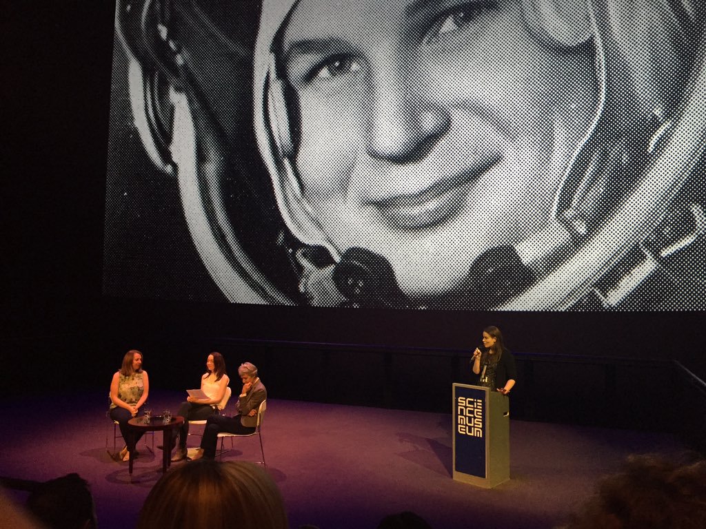    Helen Keen chairs the Women in Space panel,&nbsp;with the UK Space Agency's  Libby Jackson  and ESA astronaut  Dr Claudie Haigneré , inaugural event for the  COSMONAUTS: Birth of the Space Age &nbsp;exhibition at the  Science Museum , London.&nbsp