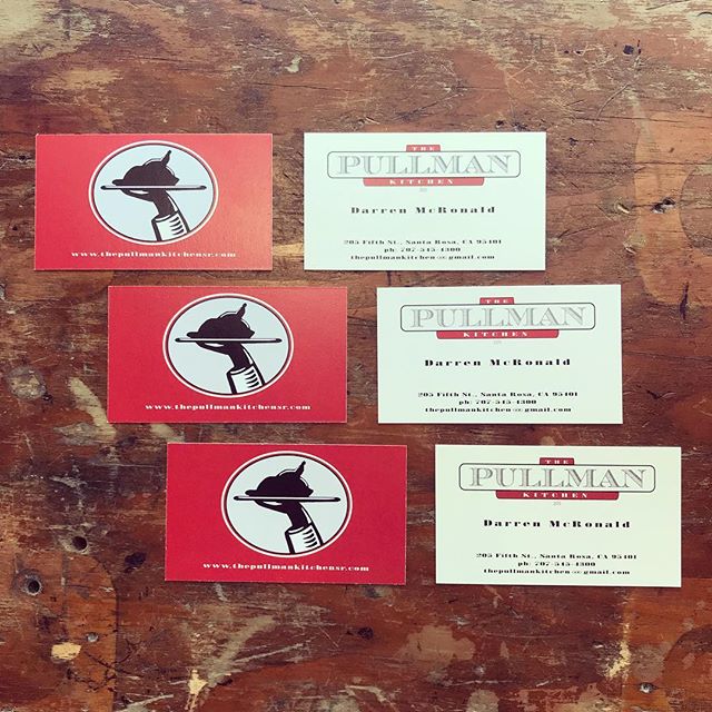 more #local love 🍽 2-sided business cards for @pullmankitchensr