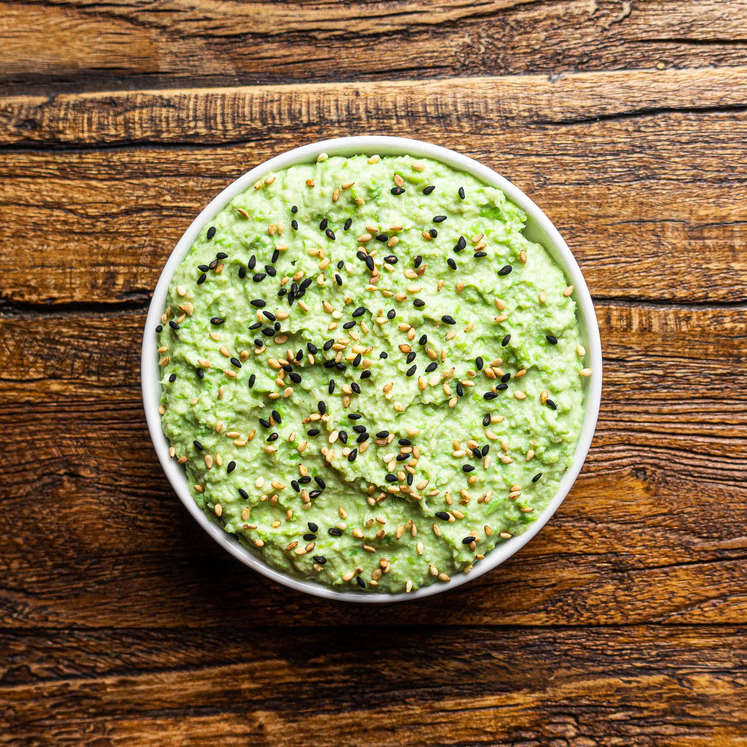 EDAMAME HUMMUS (JAPANESE FLAVORS)