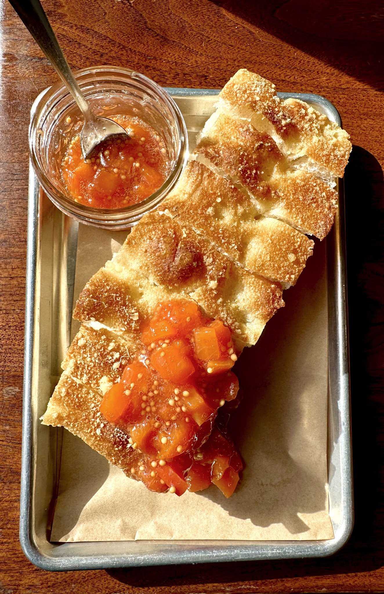 Peach and Campari Mostarda Peach and Campari Mostarda