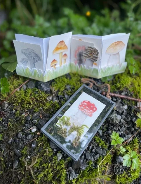 A Mushroomy Introduction to Watercolor Journaling