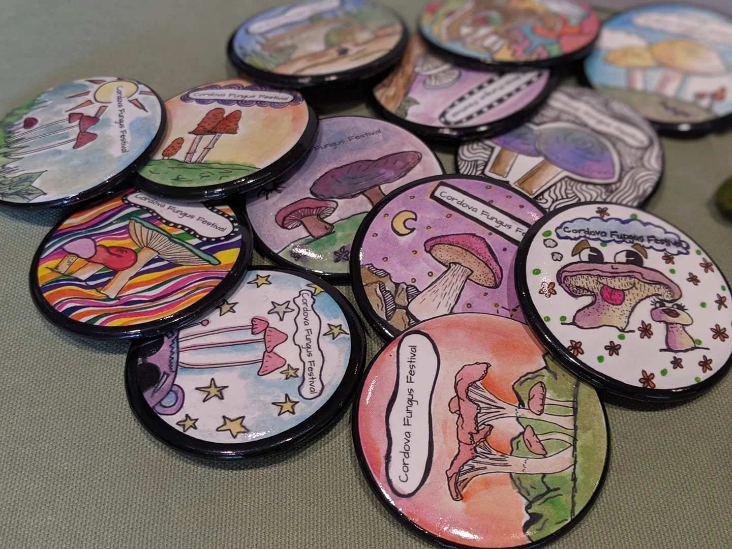 Button Making Station