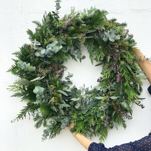 Beary Christmas Wreath Kit, Christmas Wreath Kit, Wreath Supplies