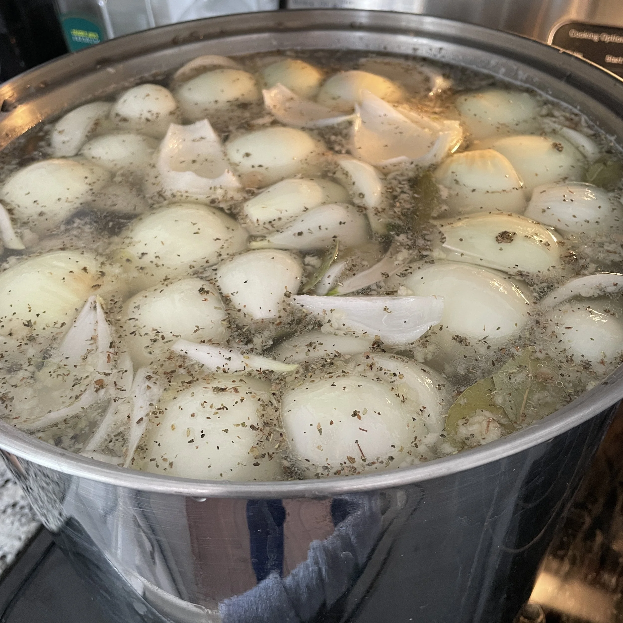 Local Chicken Bone Broth Organic Ingredients Nutritious Healthy Diet