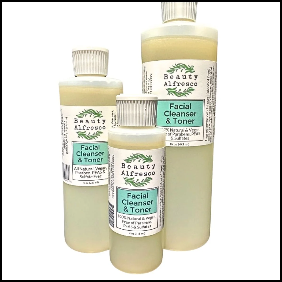 Facial Cleanser and Toner