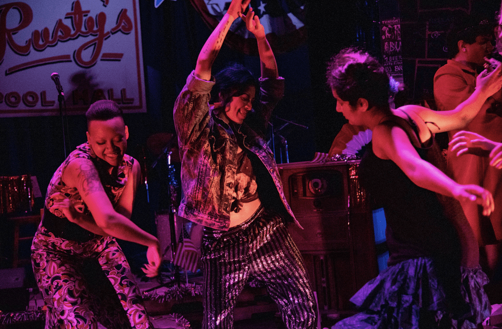 'Gertie' Judy Doomed Us All. Created by Rat Queen Theatre Company. Book & Lyrics by Molly Bucks, Carsen Joenk, Reed Northrup and Raquel Loving. Music by Nathan Leigh, Graham KG Garlington, J.L. Marlor and Viraj Gandhi. Dir. Carson Joenk. New Ohio The