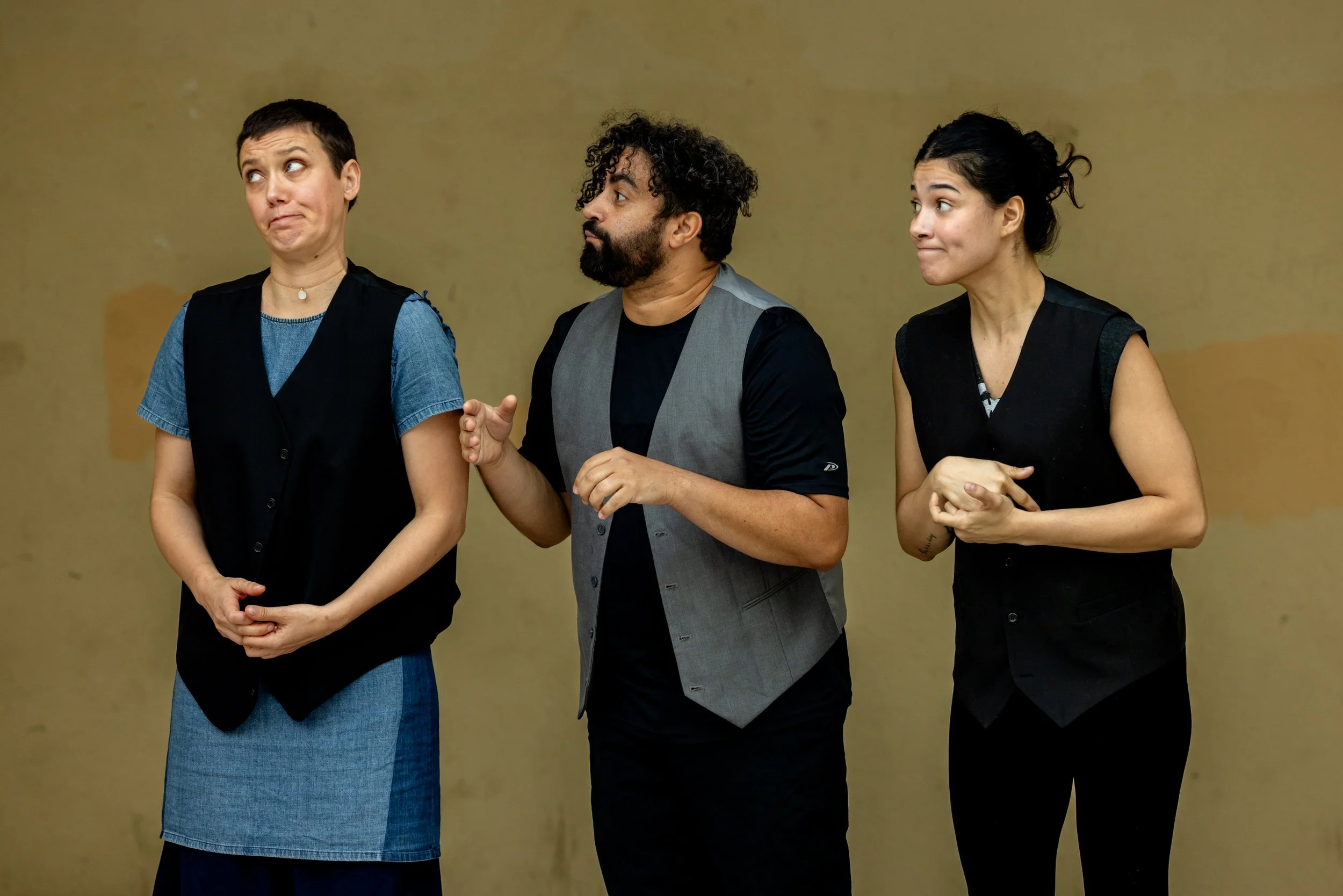 'Amiens' As You like it-Word To the People Co. Dir. Arisael Rivera. Written by William Shakespeare. Jackie Robinson Bandshell. Summer 2025. Photo: Krystal Pagan. 