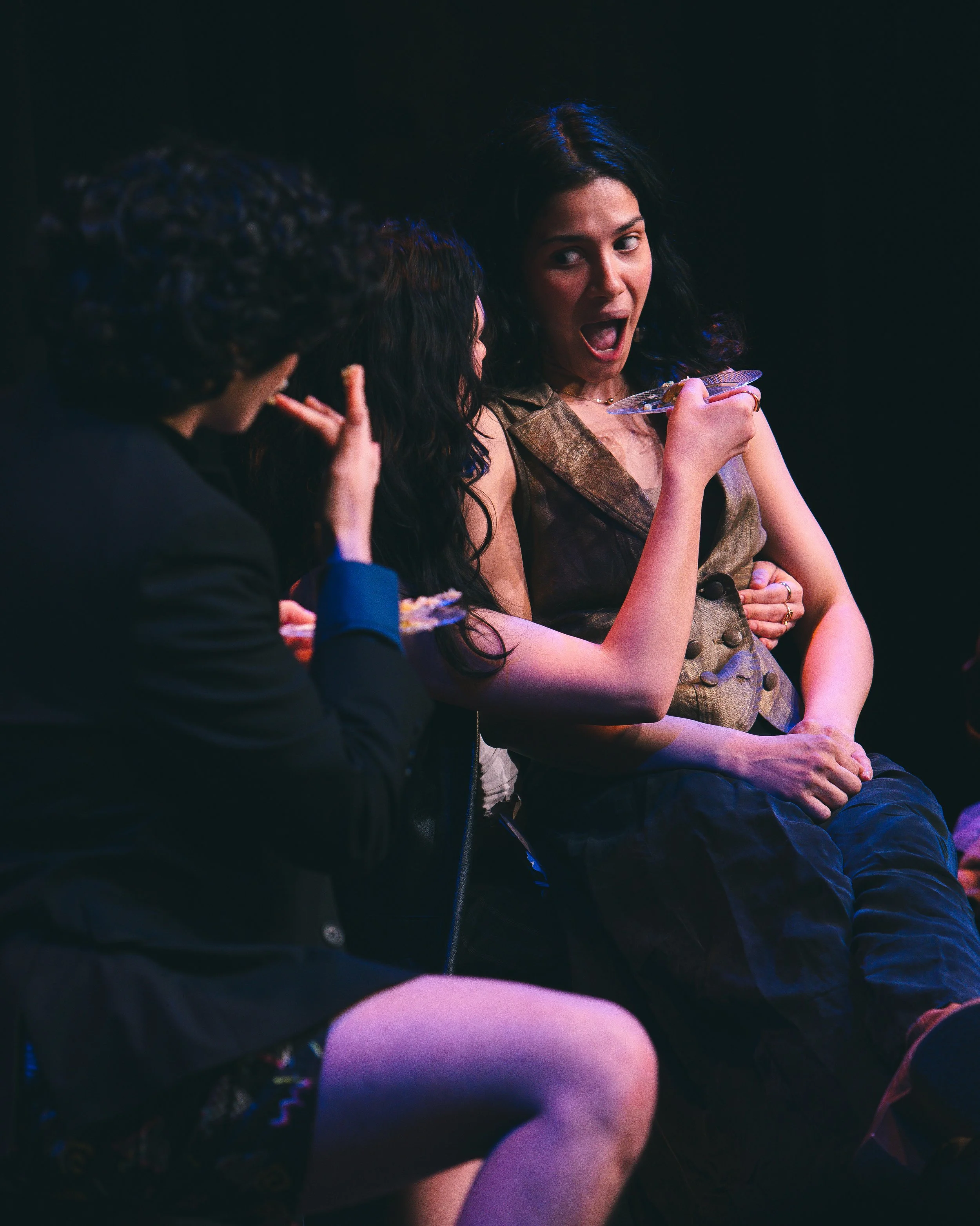'MOH'- Eating Het Wedding Cake. Written By: Brittyn Dion Bonham. Dir. Ashil Lee. Sapphest Volume IV at Art Haus 2026. Photo: McKenna Christine Poe. 