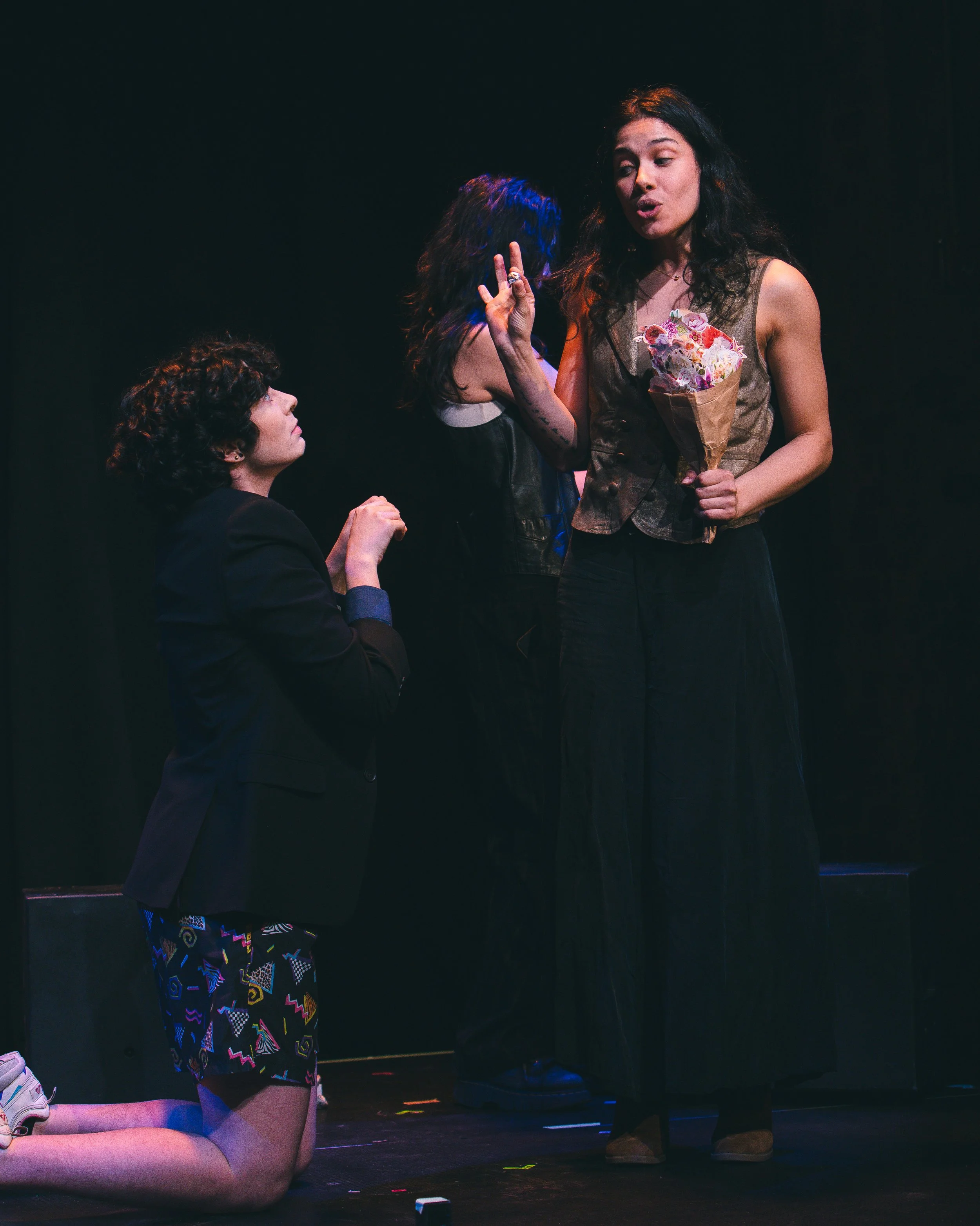 'MOH'- Eating Het Wedding Cake. Written By: Brittyn Dion Bonham. Dir. Ashil Lee. Sapphest Volume IV at Art Haus 2026. Photo: McKenna Christine Poe. 