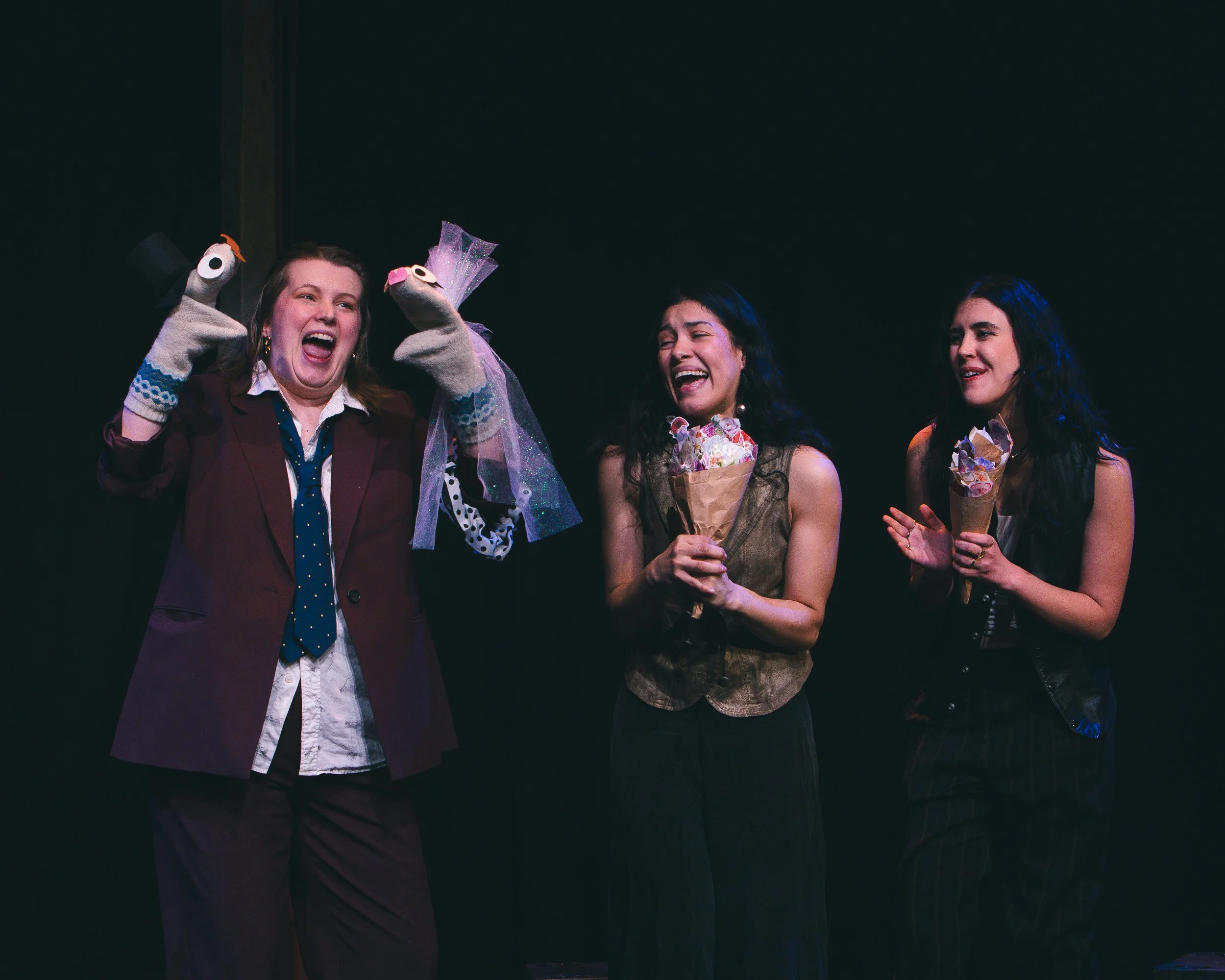 'MOH'- Eating Het Wedding Cake. Written By: Brittyn Dion Bonham. Dir. Ashil Lee. Sapphest Volume IV at Art Haus 2026. Photo: McKenna Christine Poe. 