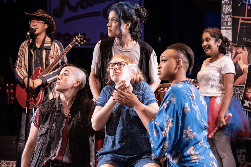 'Gertie' Judy Doomed Us All. Created by Rat Queen Theatre Company. Book & Lyrics by Molly Bucks, Carsen Joenk, Reed Northrup and Raquel Loving. Music by Nathan Leigh, Graham KG Garlington, J.L. Marlor and Viraj Gandhi. Dir. Carson Joenk. New Ohio The