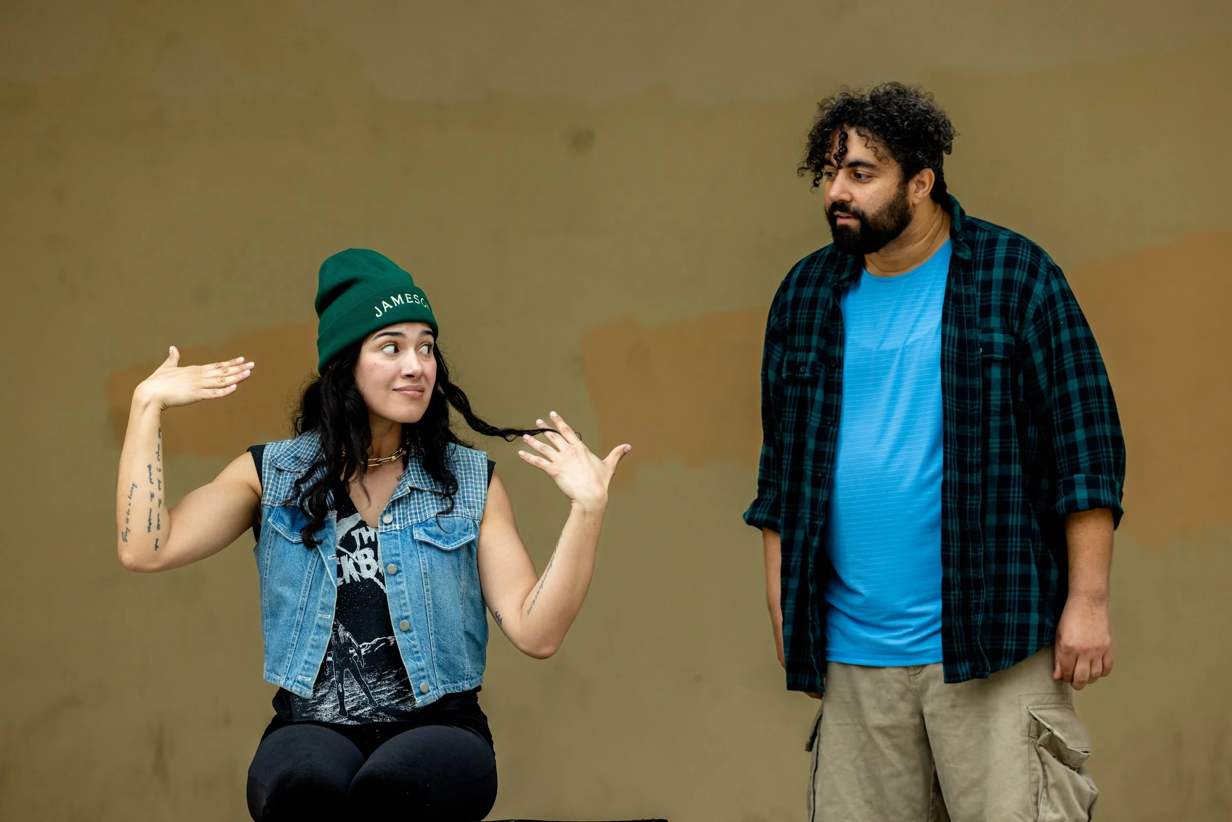 'Phobe' As You like it-Word To the People Co. Dir. Arisael Rivera. Written by William Shakespeare. Jackie Robinson Bandshell. Summer 2025. Photo: Krystal Pagan. 