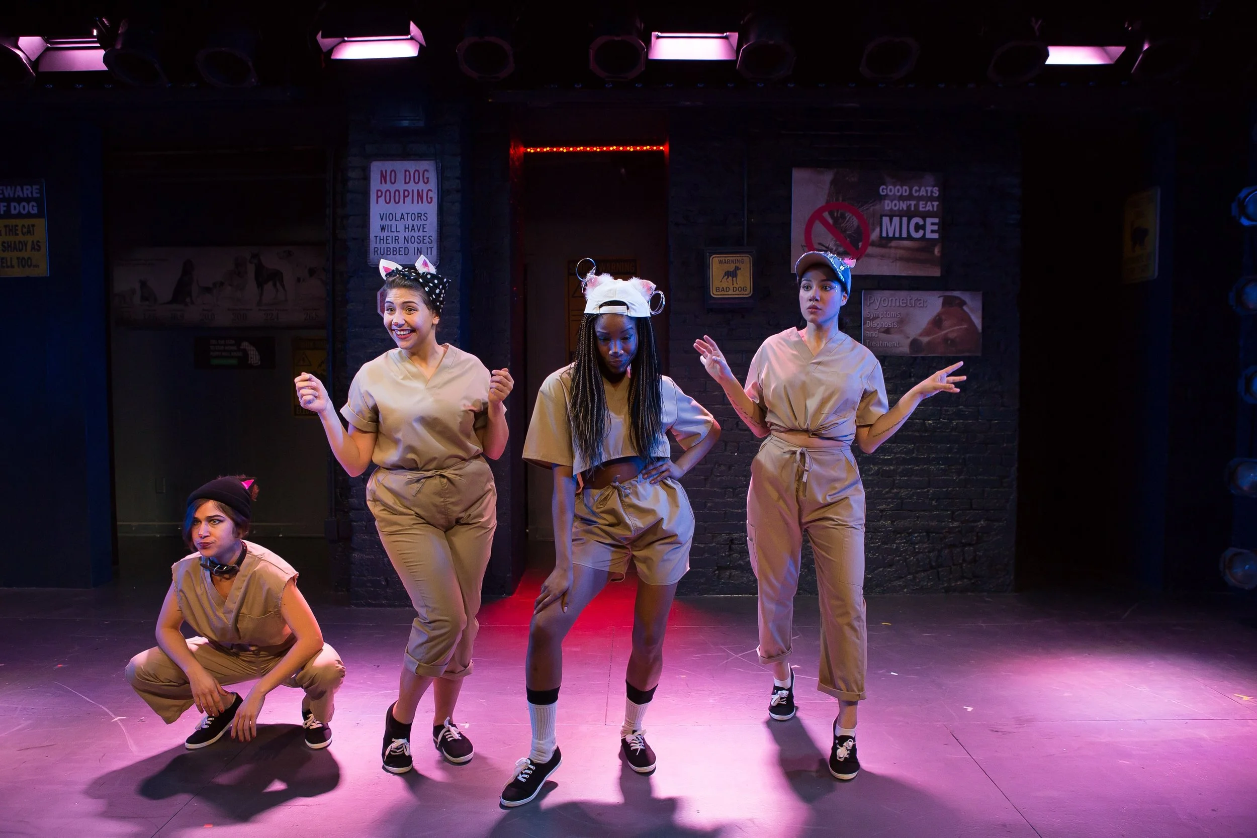 'Tasty'- Locked up Bitches. Book & Lyrics By Catya McMullen. Music by Catya McMullen and Scott Allen Klopfenstein. Directed & Choreographed by Micheal Raine. The Flea Theatre 2018. 