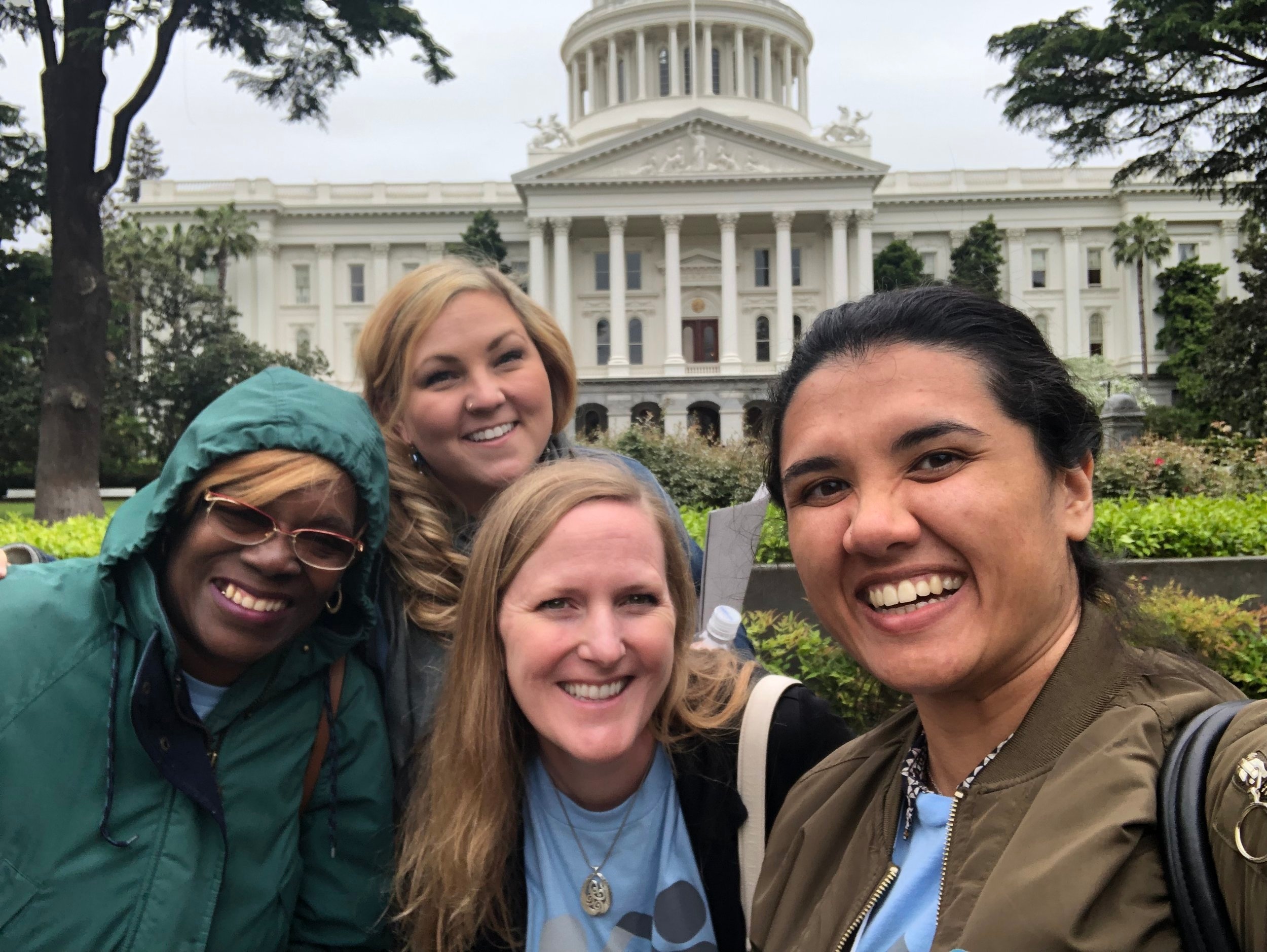 SDHF Staff and RUN Leaders at State Capitol