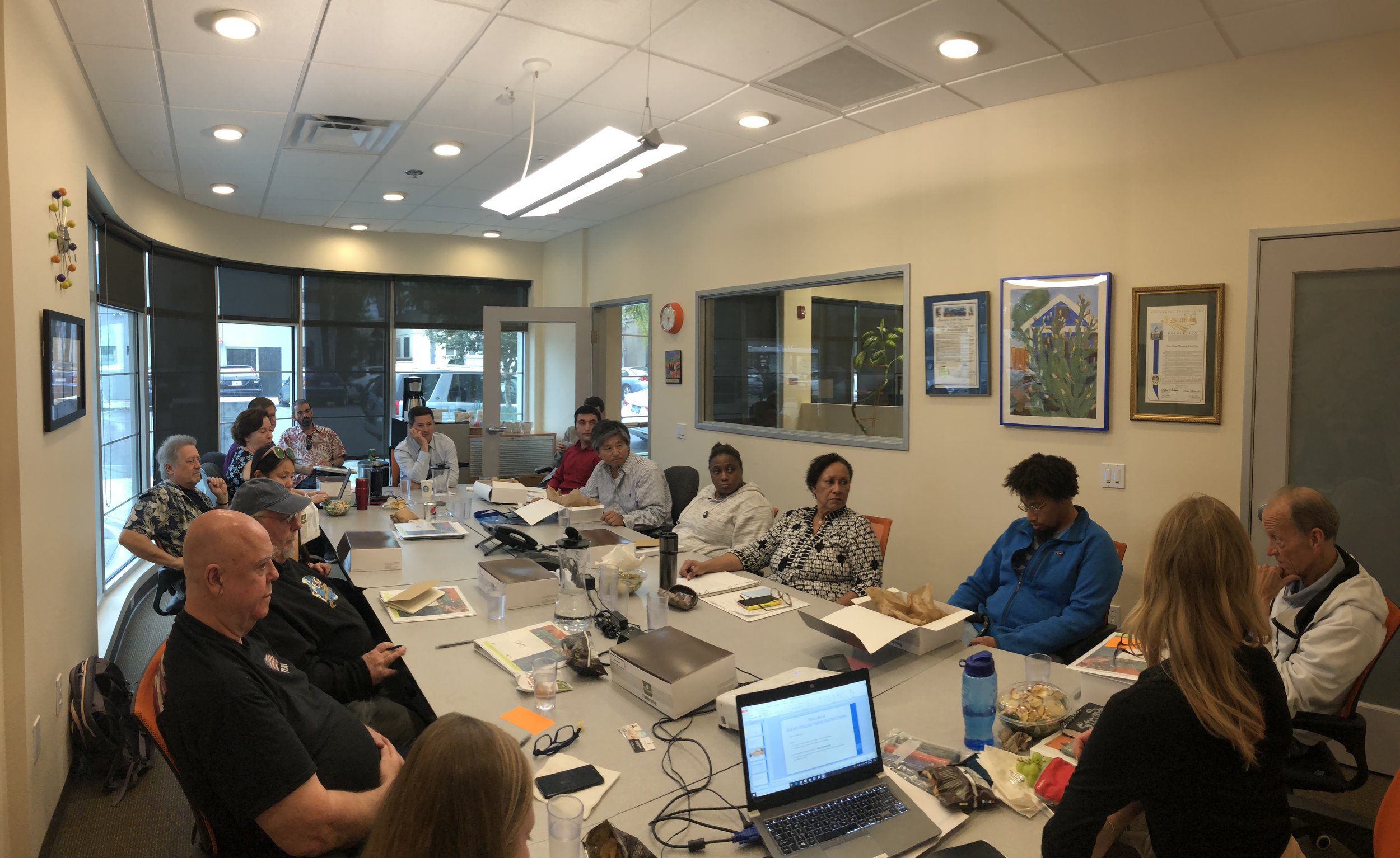 San Diego Cohort meets with Councilmember Chris Ward, June 2019