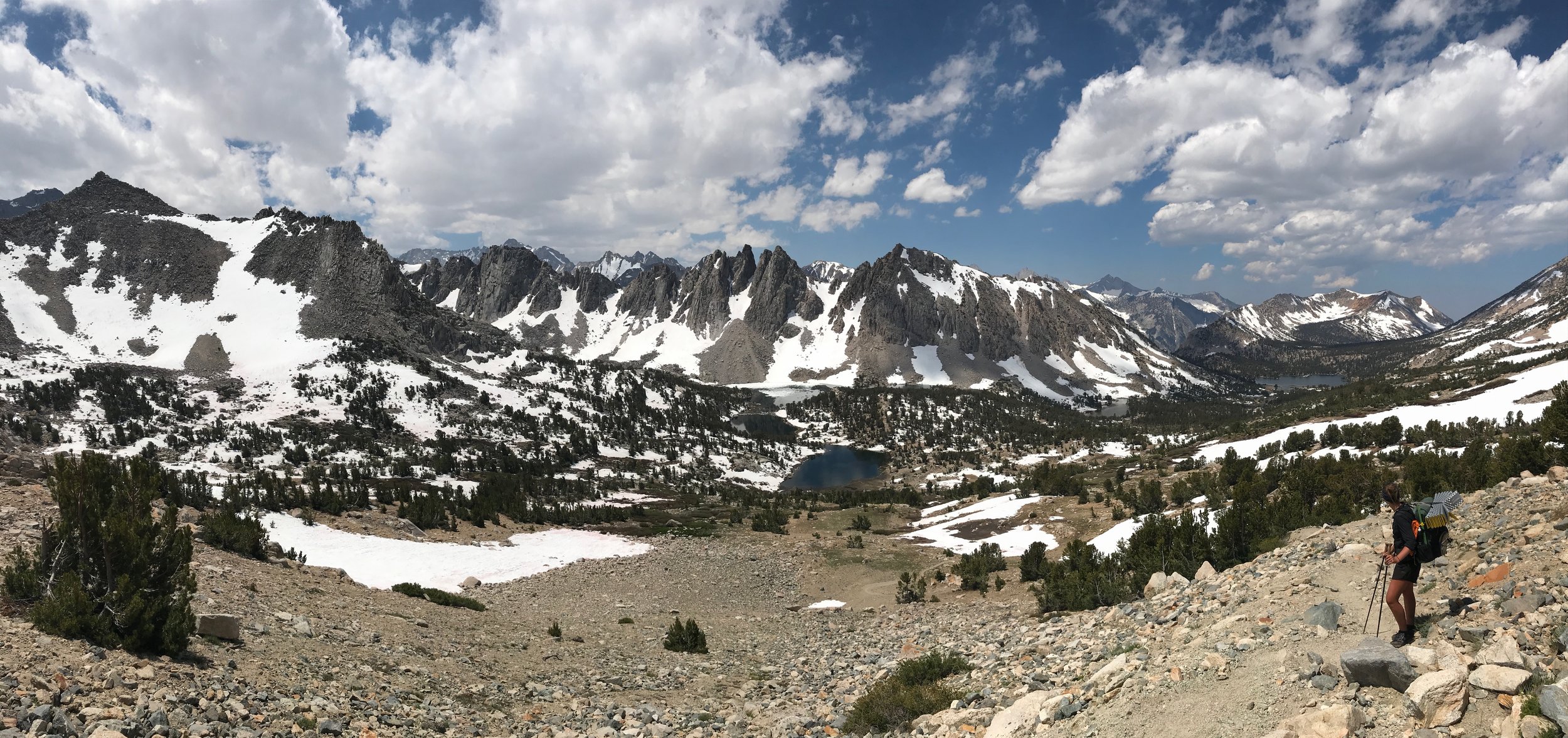 During the Sierra & NorCal section, we all airdropped our photos to each other. A lot of pictures on here (including this one, my favourite photo from trail), were taken by Jade. You can check out her trail-specific instagram account @thesewildbones