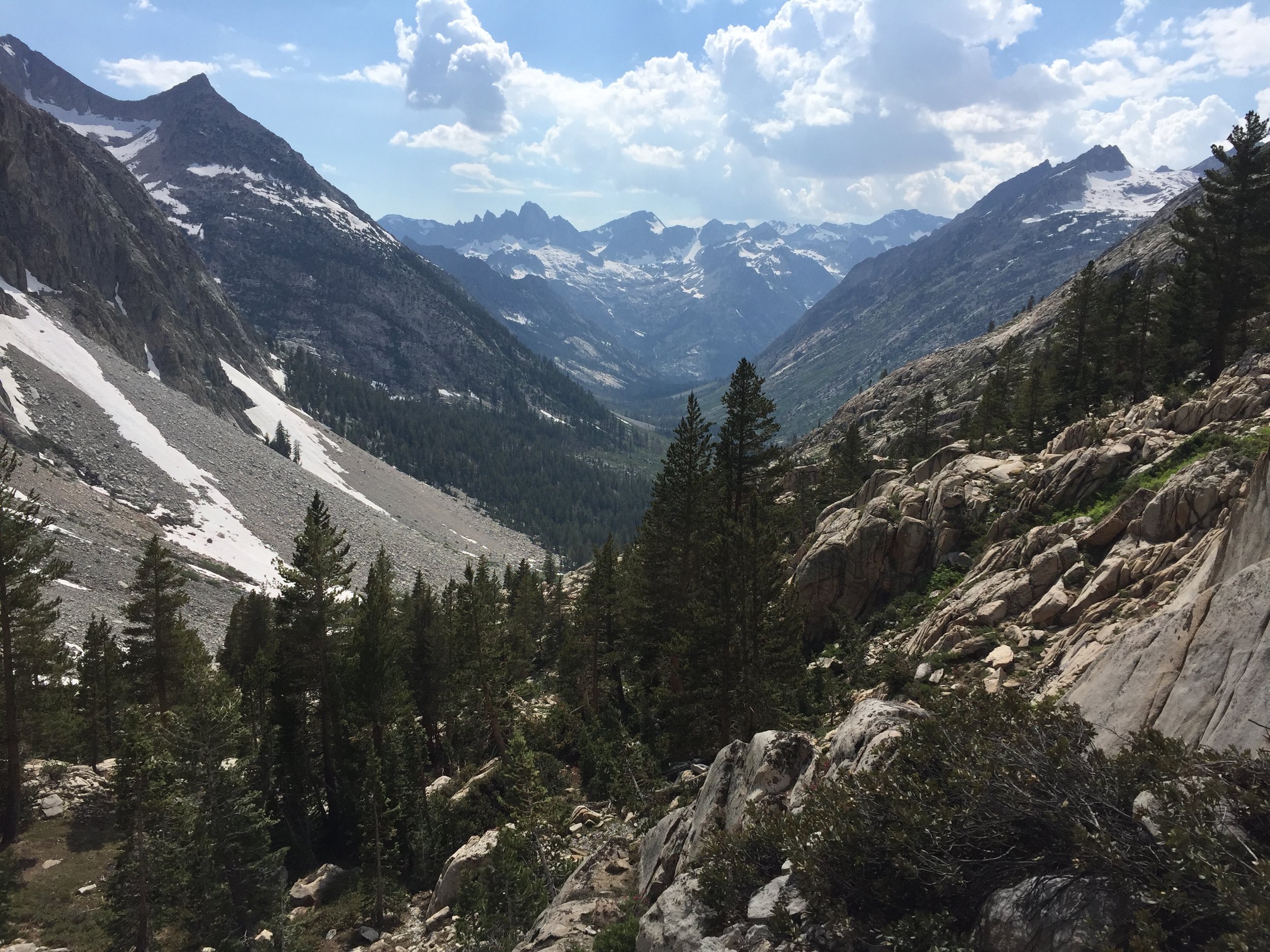 None of my pictures do it justice, but one of my favourite views on trail