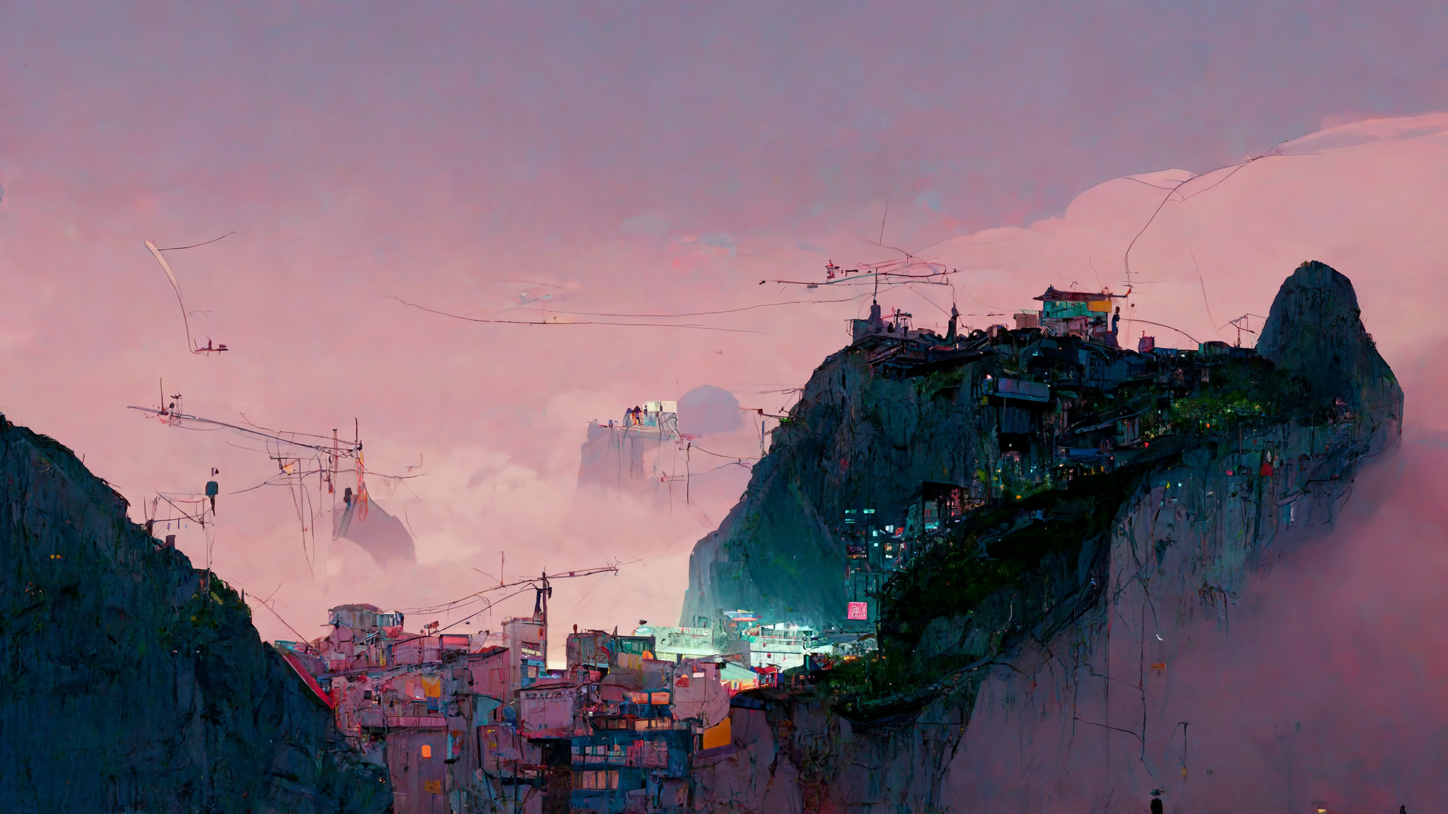 Kozatch_city_built_into_cliff_lush_illustration_style_of_tomer__aeb306da-4f20-4de1-8a77-4e9d6c96f515.png