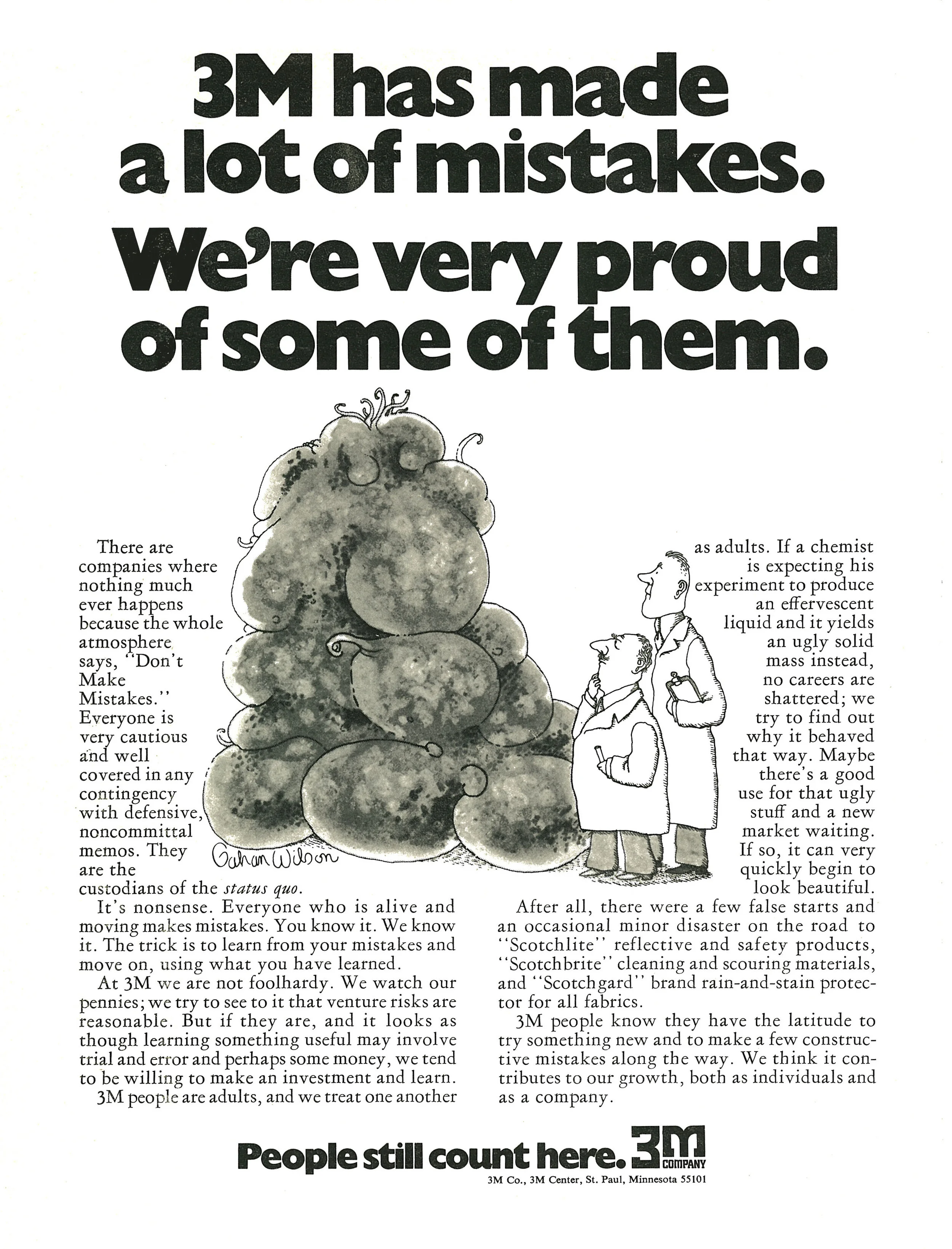 Mistakes, failure and growth