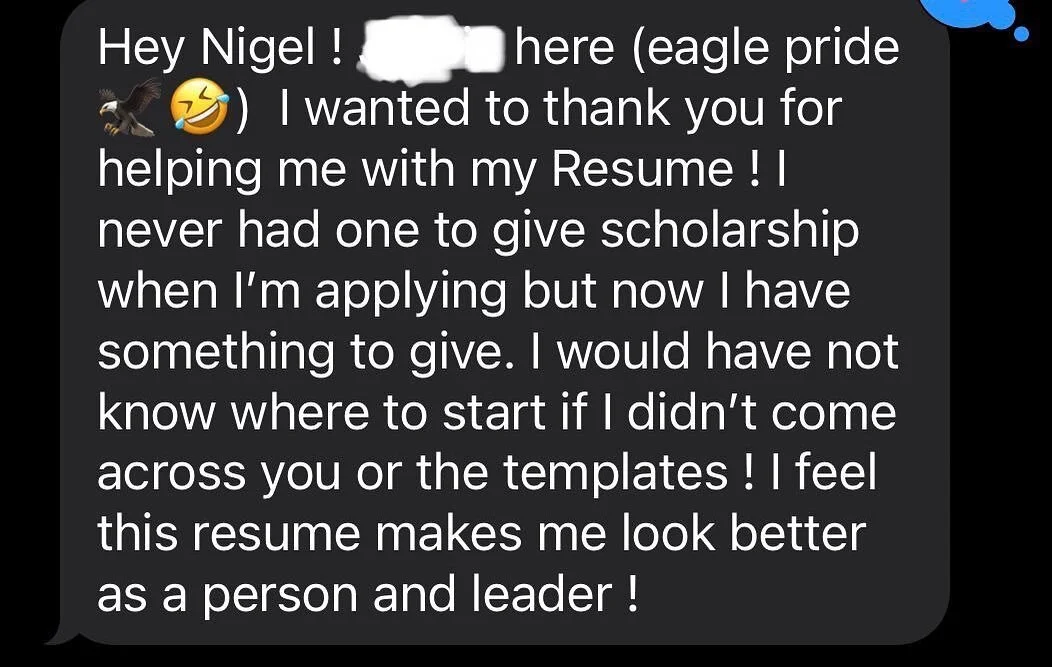 Resume Plug Client Results 🔌

Link in Bio for all services.