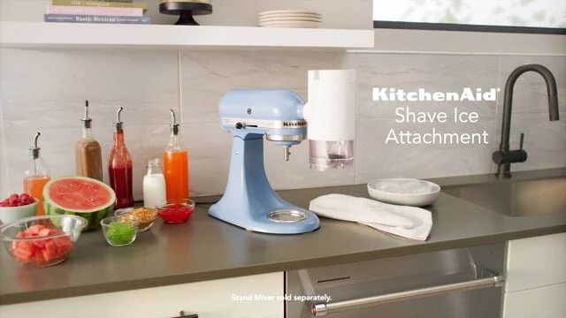 KitchenAid Shave Ice How To