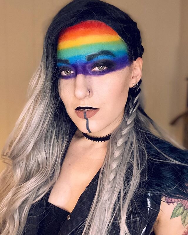 Happy Pride ❤️🧡💛💚💙💜 (or wrath, lets be real, Yasha would be 100% here for that)
.
Swipe for a list of black queer and trans organizations to support and quite possibly my FAVORITE pic from this lil mini shoot
.
.
Cosplay by me
Yasha belongs to @