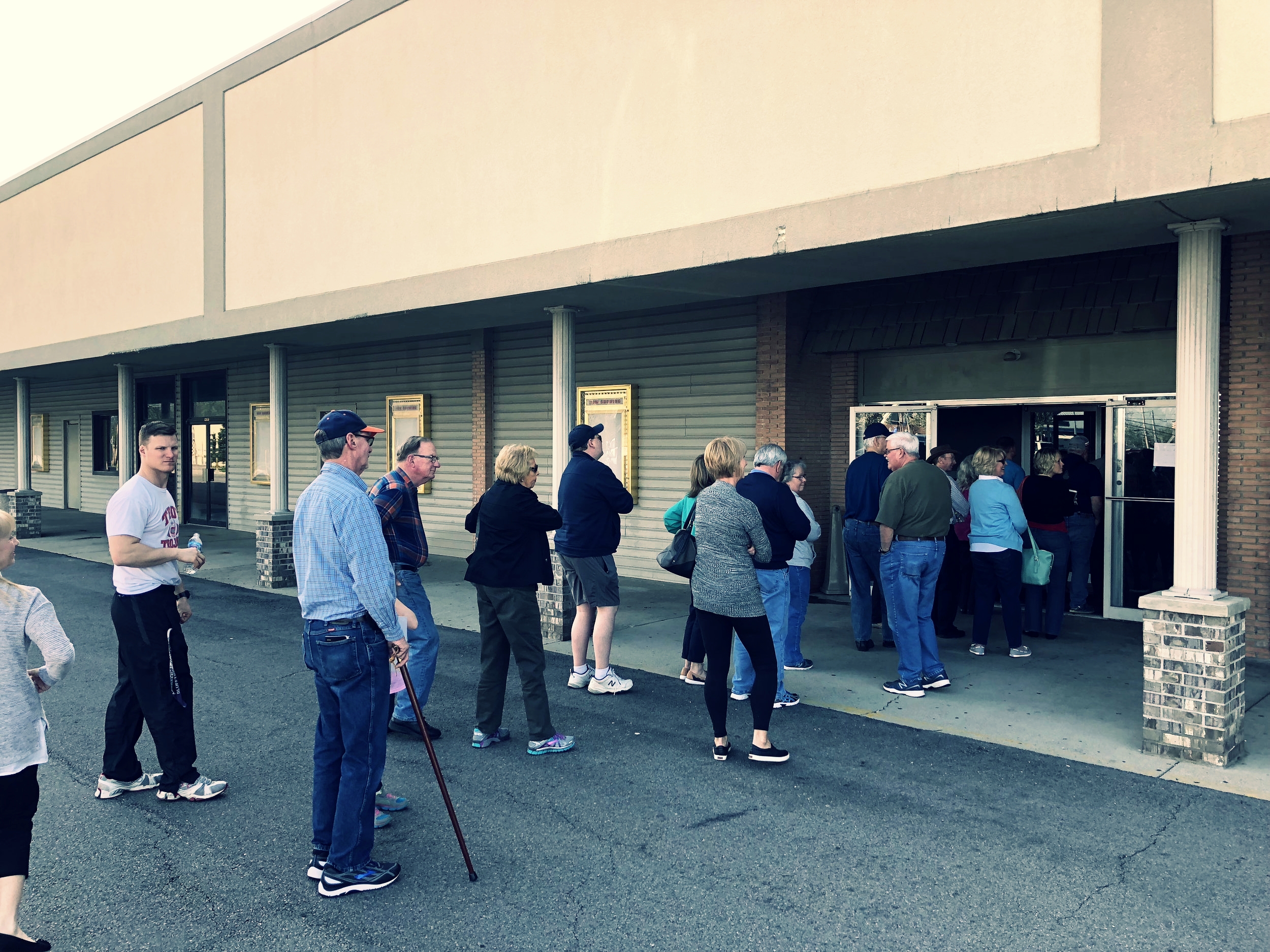 A recent presentation-turned-party in a largely vacant shopping plaza. A stark contrast from the typical boardroom setup, this event featured local food and attracted over a hundred people, many of whom had no idea there was even a meeting that night. 